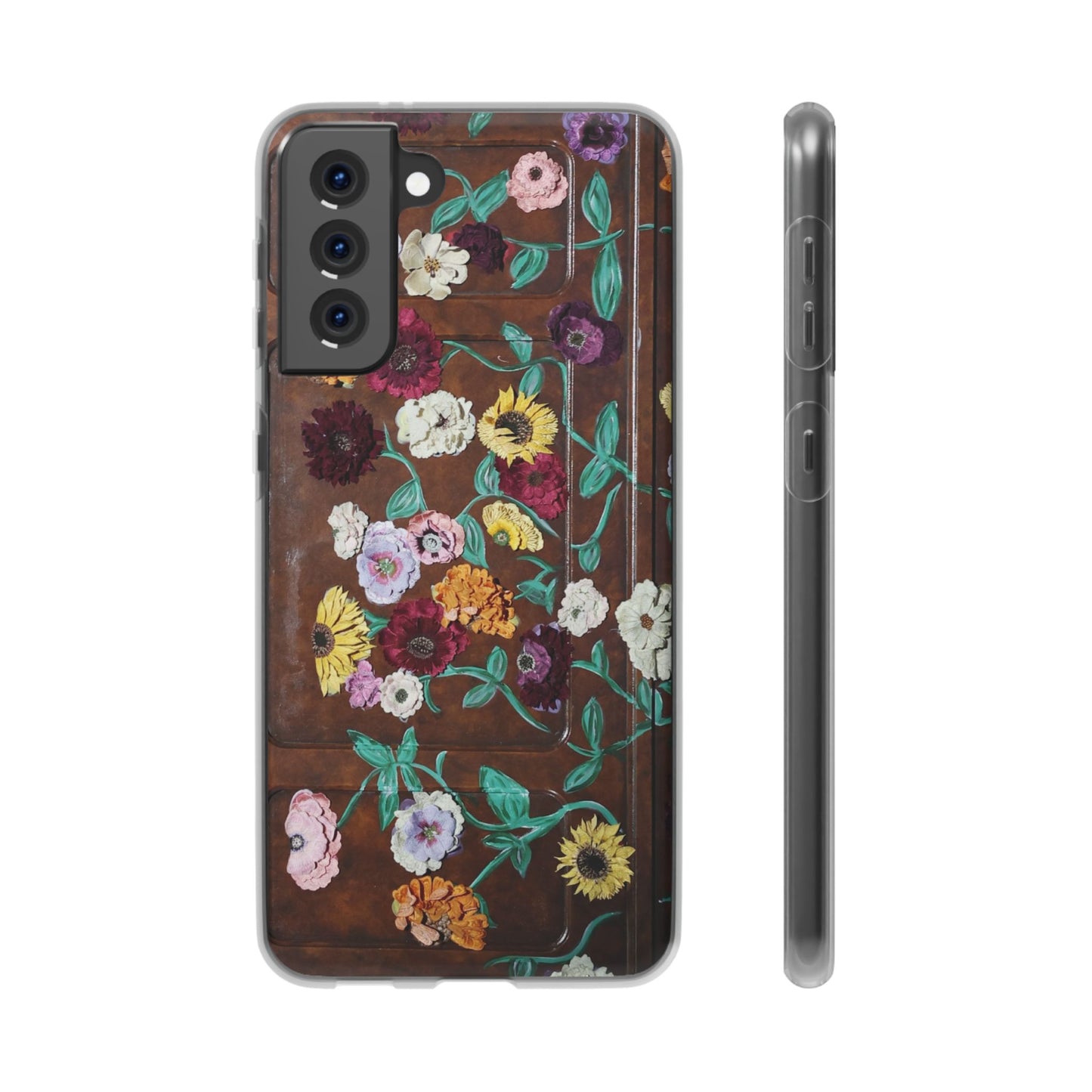 Surprise Song Flower Piano Phone Flexi Cases