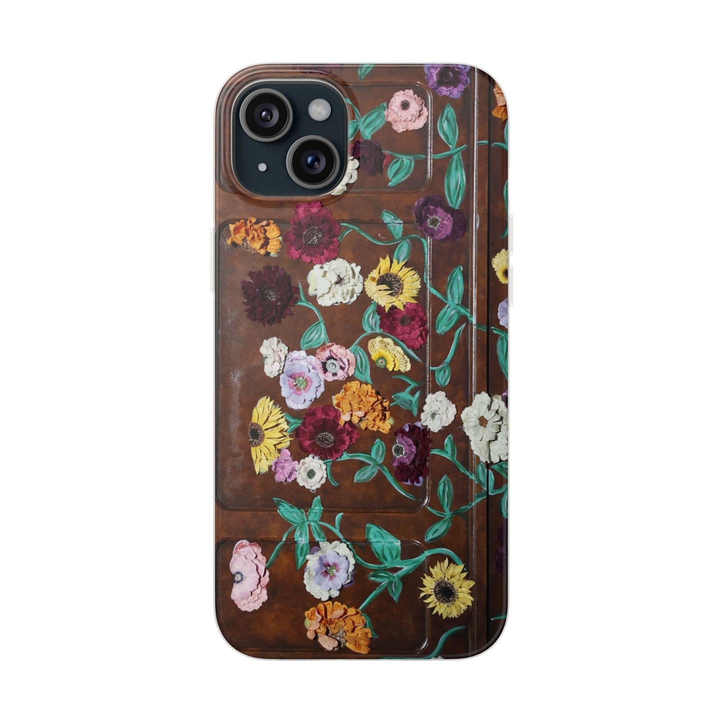 Surprise Song Flower Piano Phone Flexi Cases