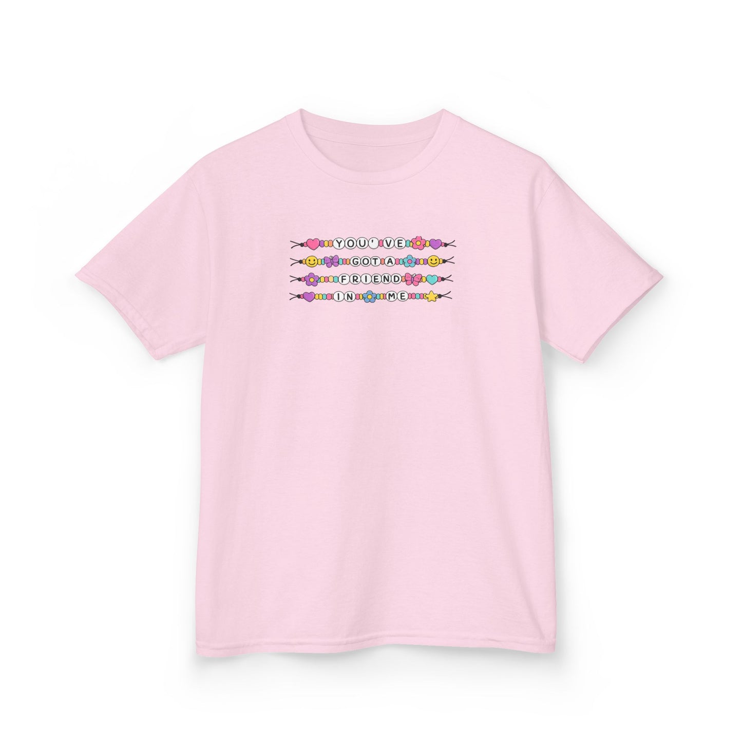 Kids Tee — Colorful Friendship Bracelet Toy Themed