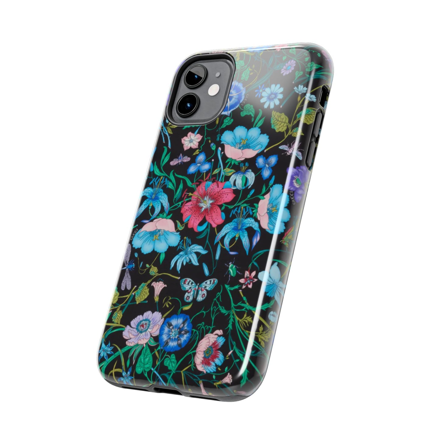 Vibrant Floral Tough Phone Case - Stylish and Durable Protection