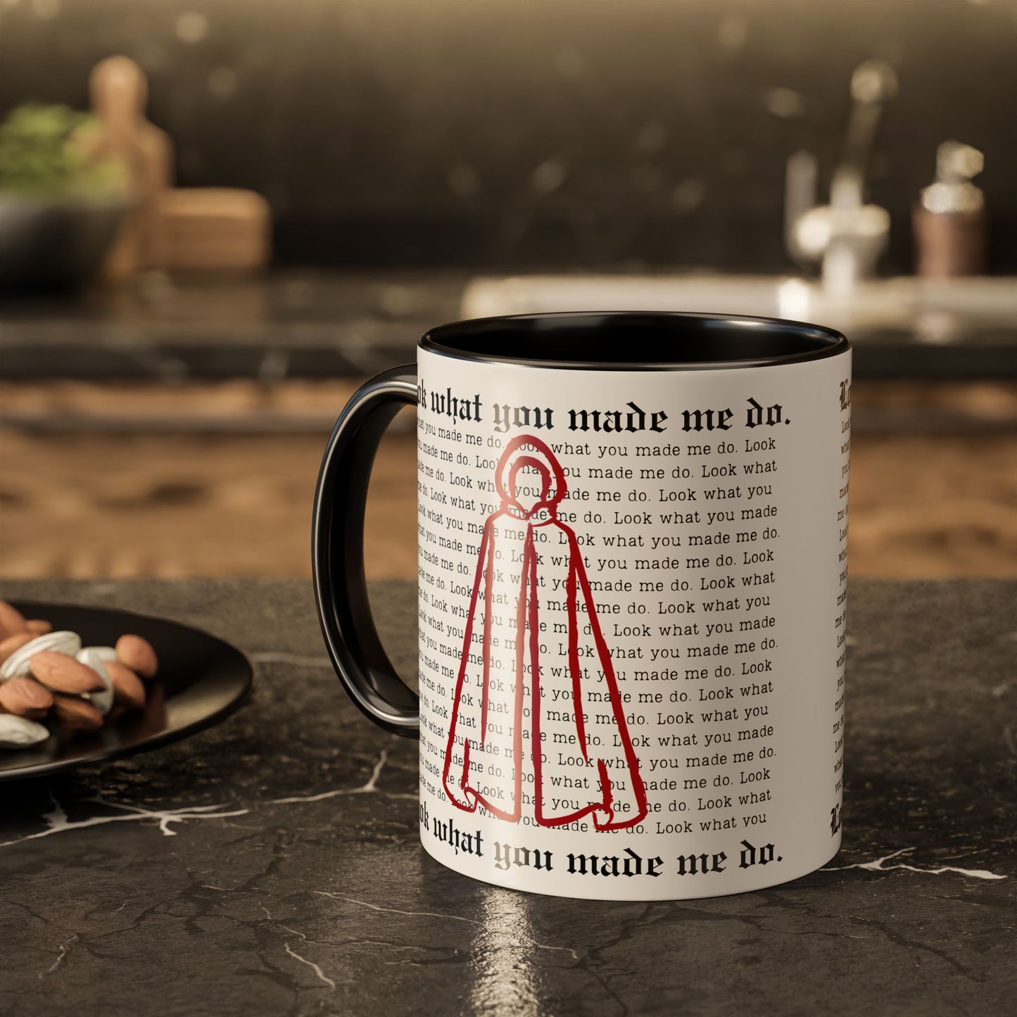 Look What You Made Me Do - REP TV, Handmaid's Tale - Colorful Ceramic Mugs, Coffee Cups, Unique Gift