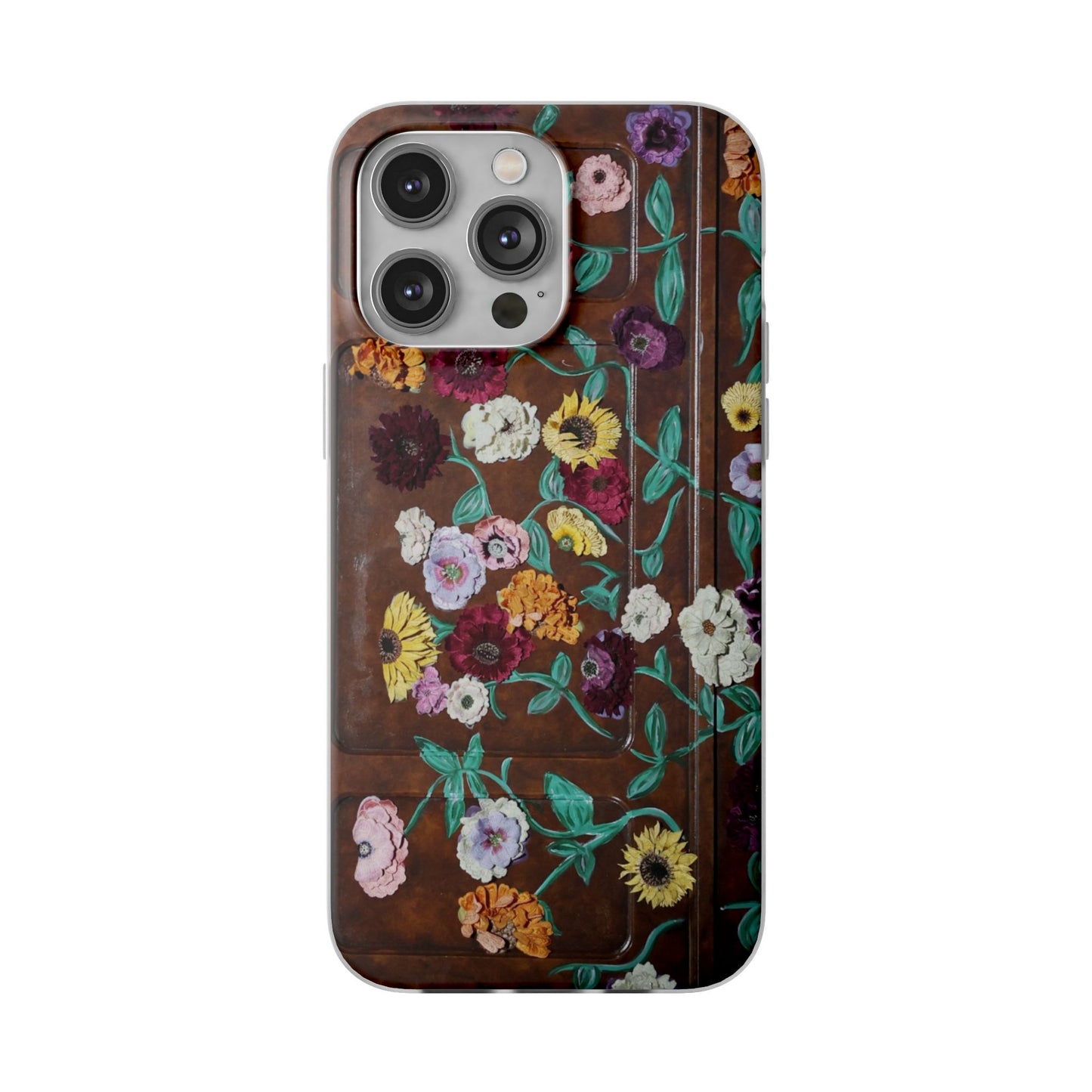 Surprise Song Flower Piano Phone Flexi Cases