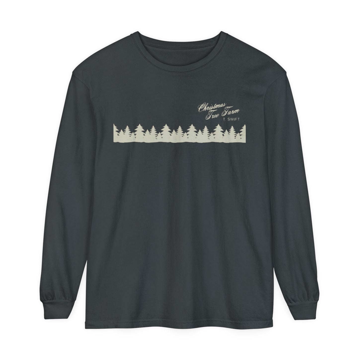 tree farm Unisex Comfort Colors Long Sleeve T-Shirt