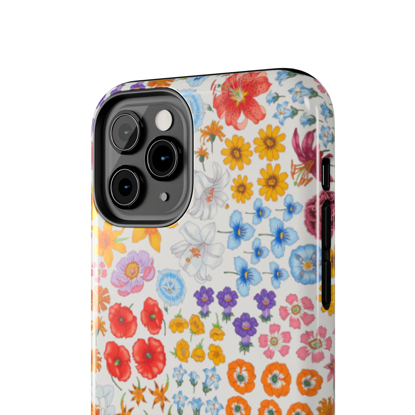 Vibrant Floral Tough Phone Case "Flora"- Durable Protection for Your Device