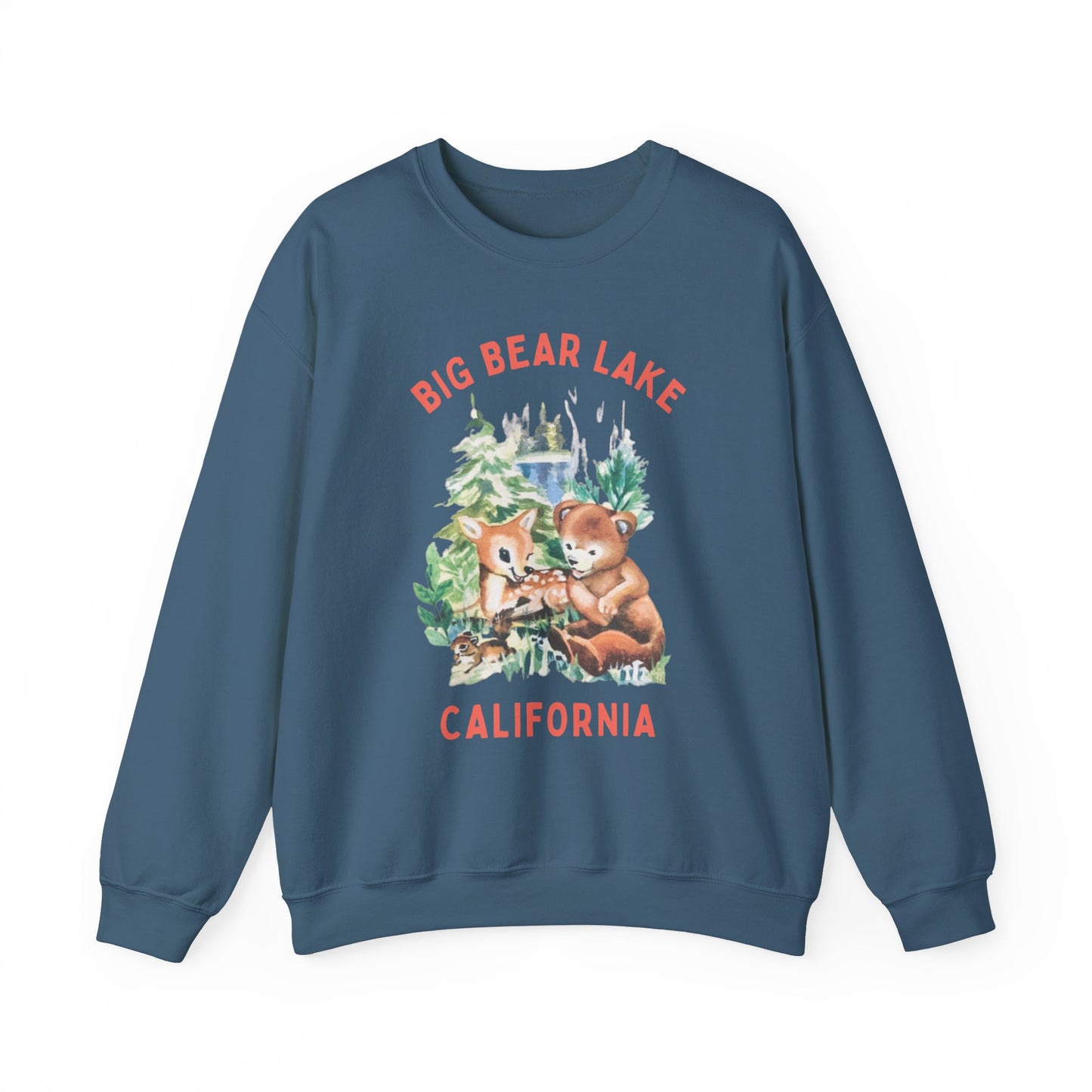 Big Bear Lake Unisex Heavy Blend™ Crewneck Sweatshirt