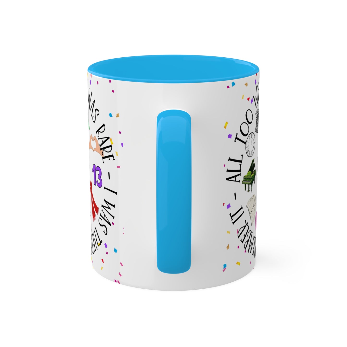 Concert Icons - I remember it all too well - Colorful Mugs, 11oz