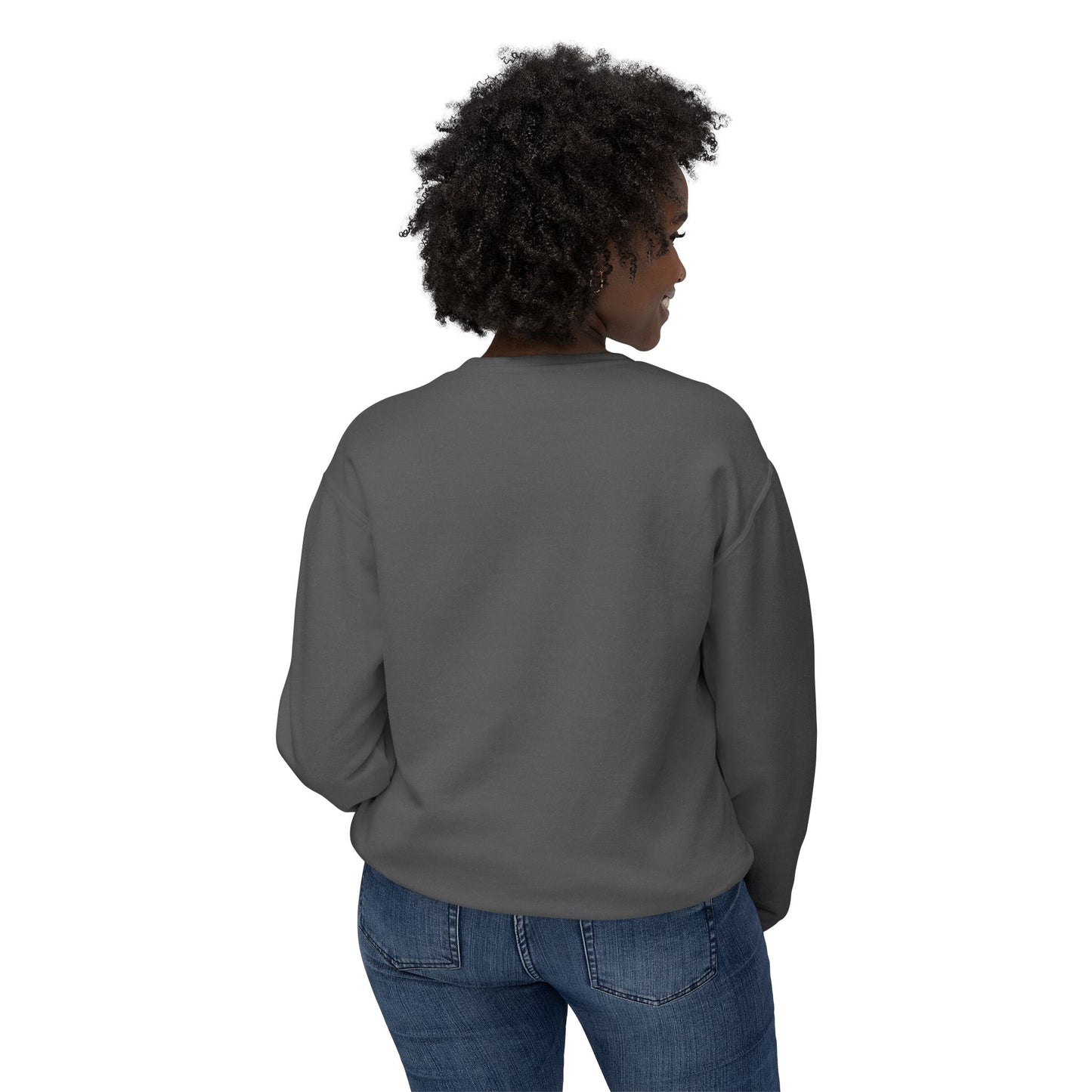 like a bitch - comfort colors - Unisex Lightweight Crewneck Sweatshirt