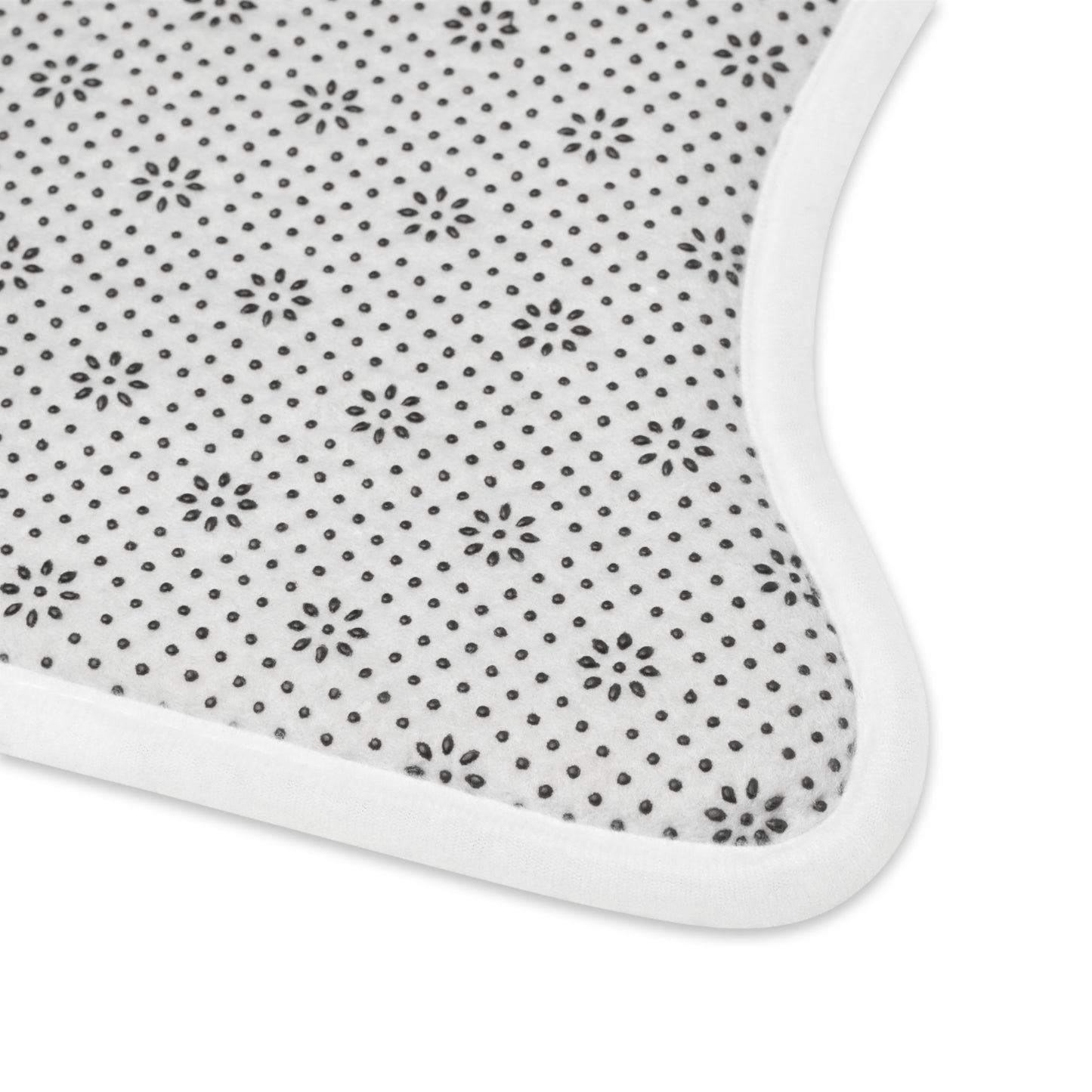 Acoustic Piano Floral Pet Feeding Mat — Waterproof Bowl Placemat for Dogs & Cats