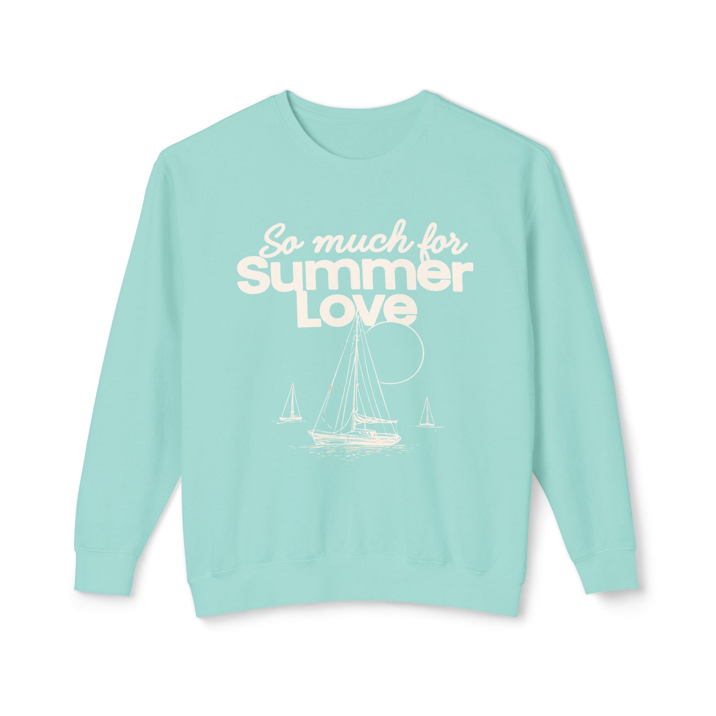 Summer Love Comfort Colors Lightweight Crewneck Sweatshirt