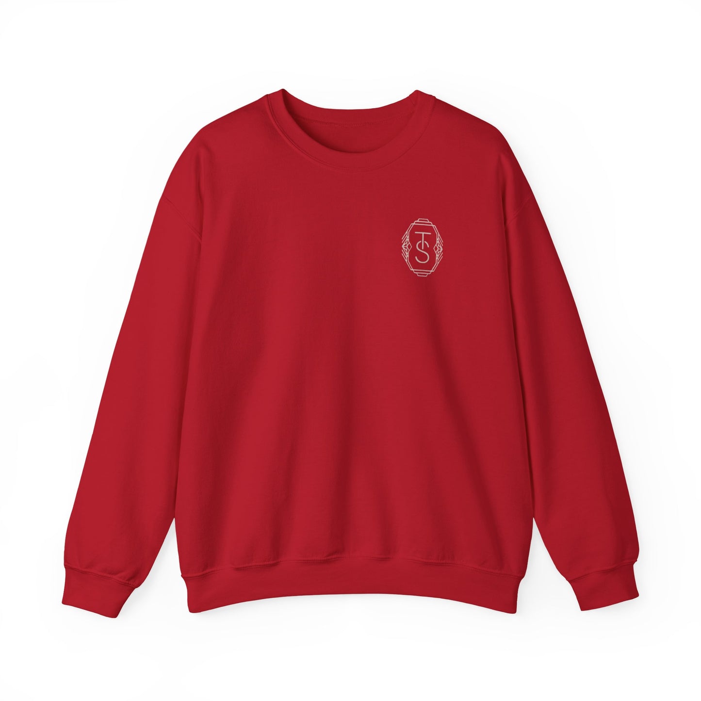 Initials Emblem Crewneck Sweatshirt