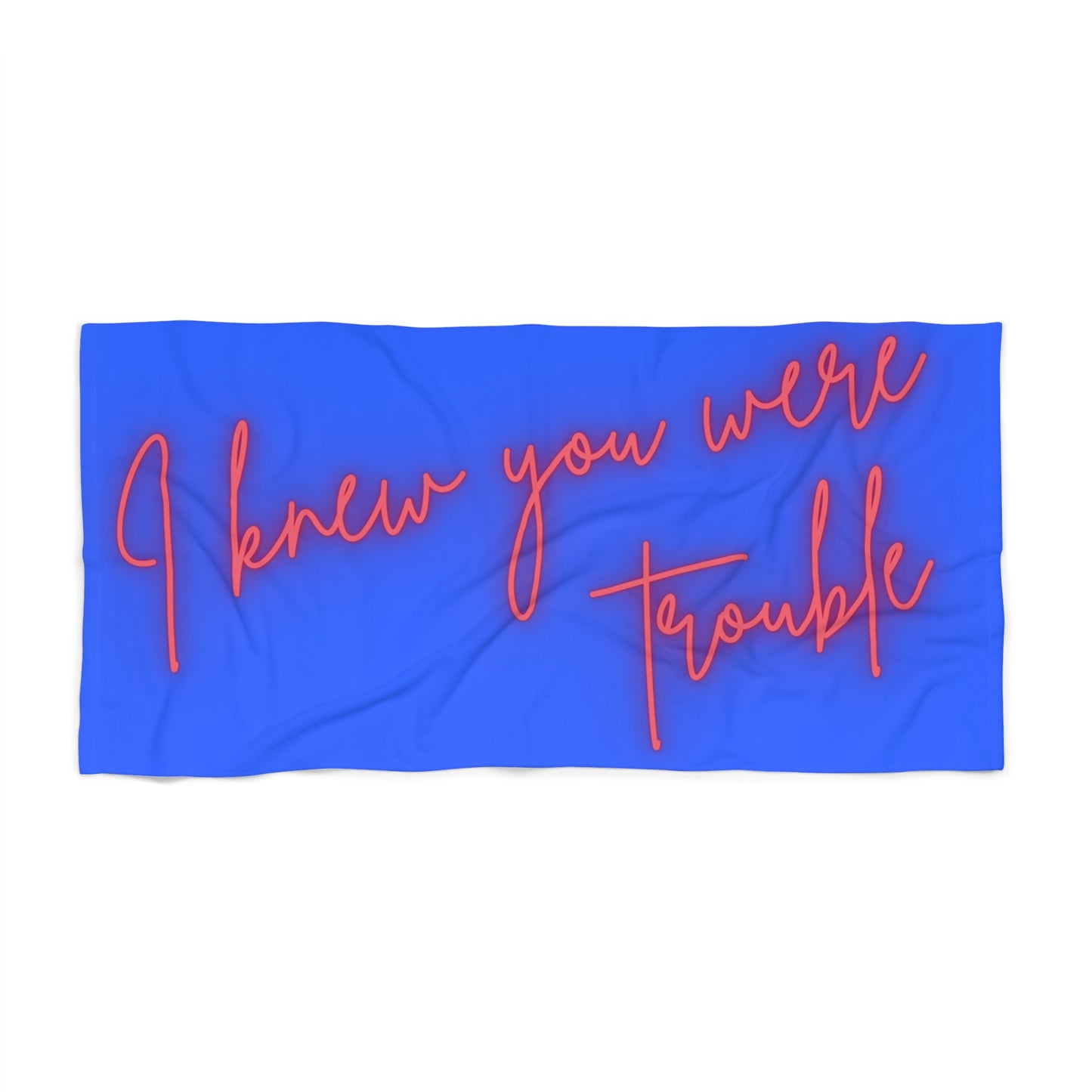 Trouble Beach Towel