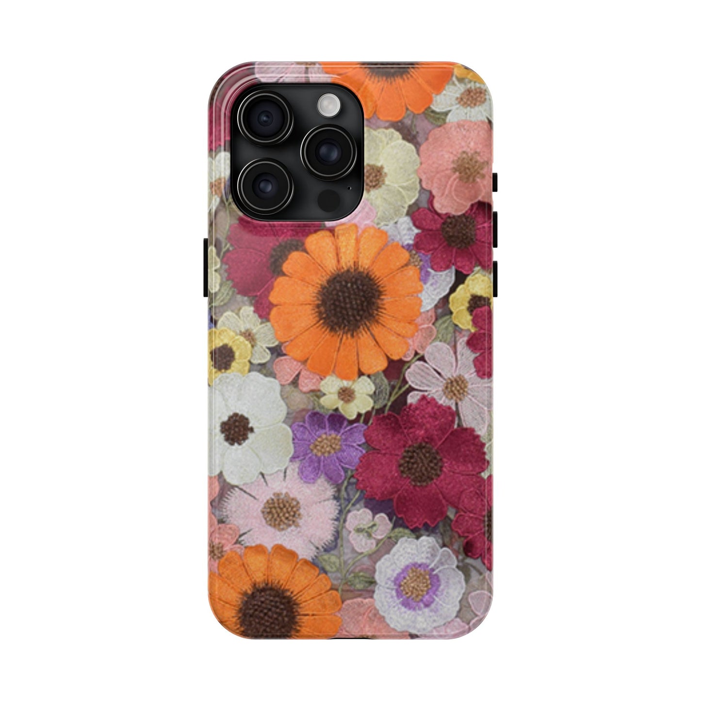 Swiftie Floral Tough Phone Case - Inspired by Tay's 2021 Grammy's Dress!