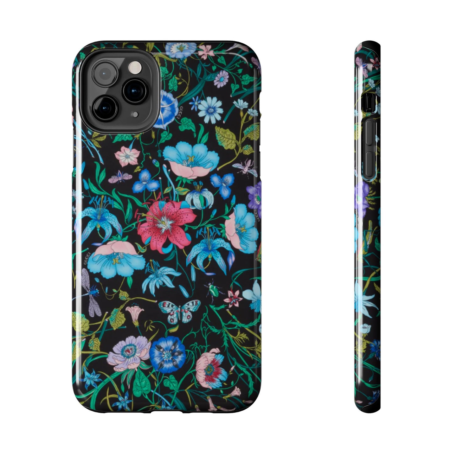 Vibrant Floral Tough Phone Case - Stylish and Durable Protection