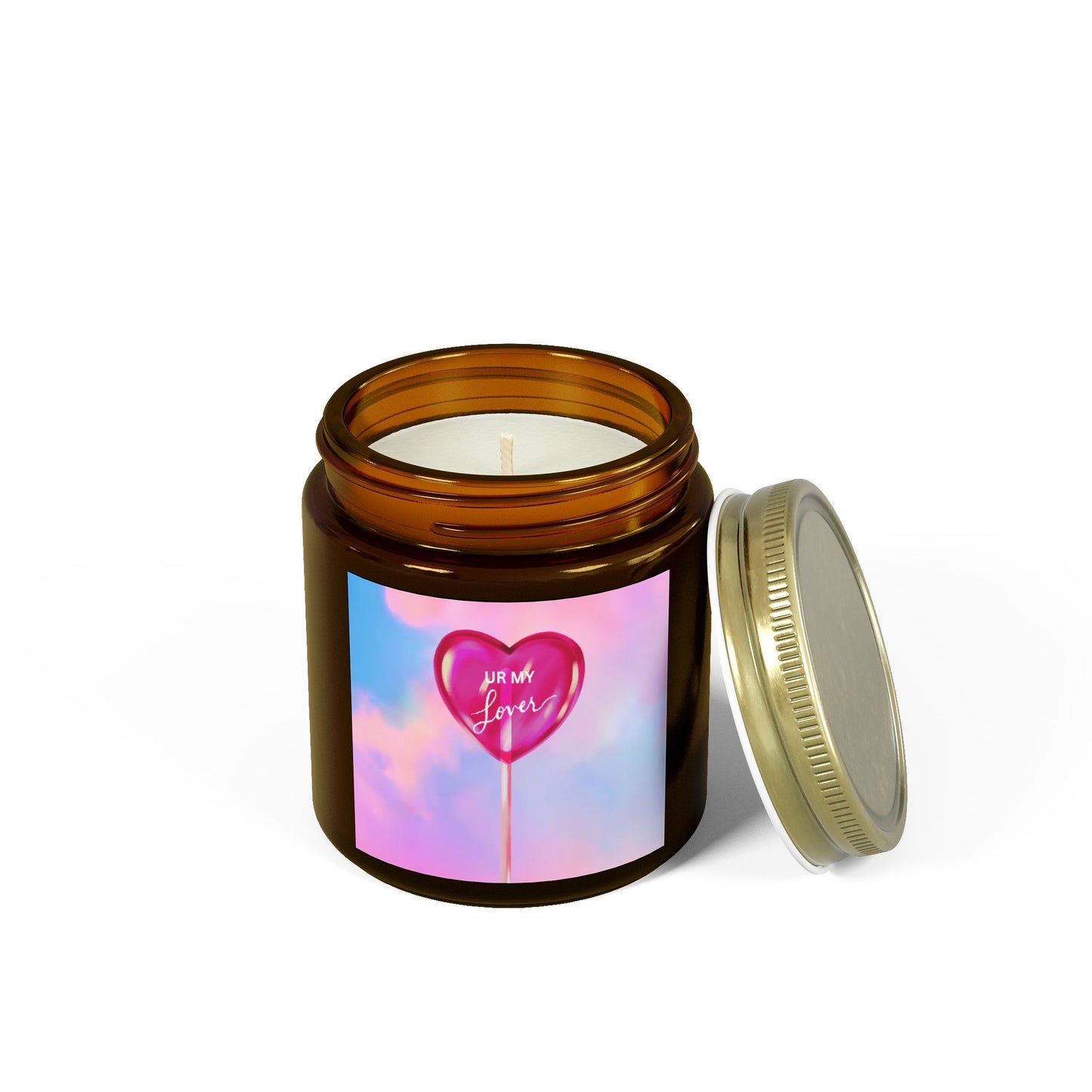 clouds - Scented Candles, Coconut Apricot Wax (4oz, 9oz)