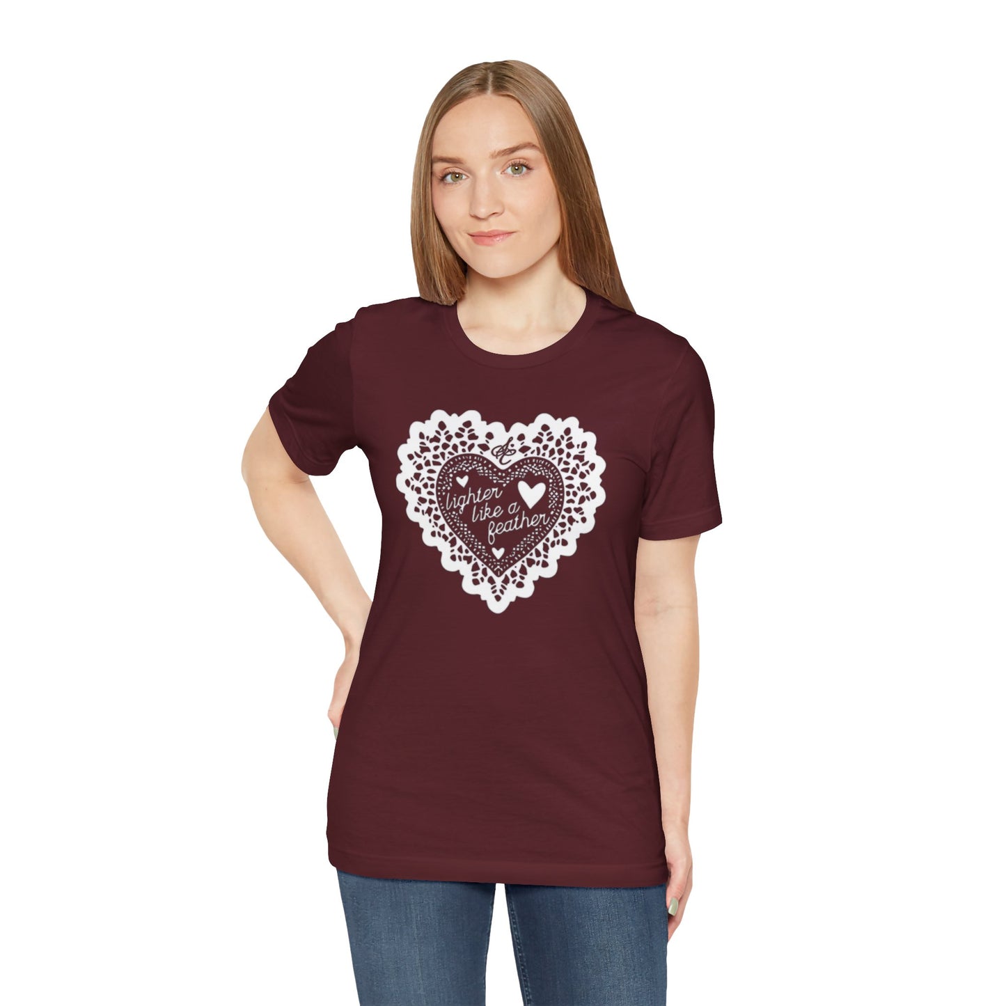 like a feather - Unisex Jersey Short Sleeve Tee