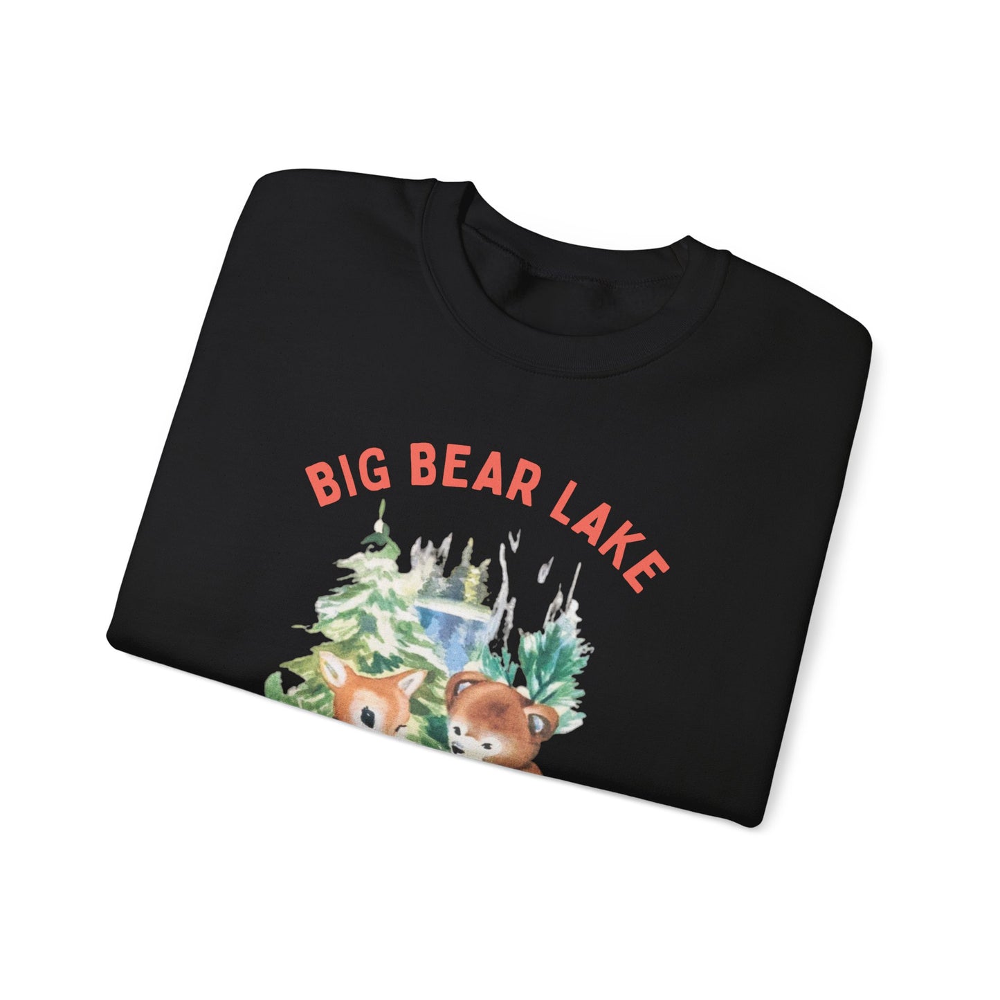 Big Bear Lake Unisex Heavy Blend™ Crewneck Sweatshirt
