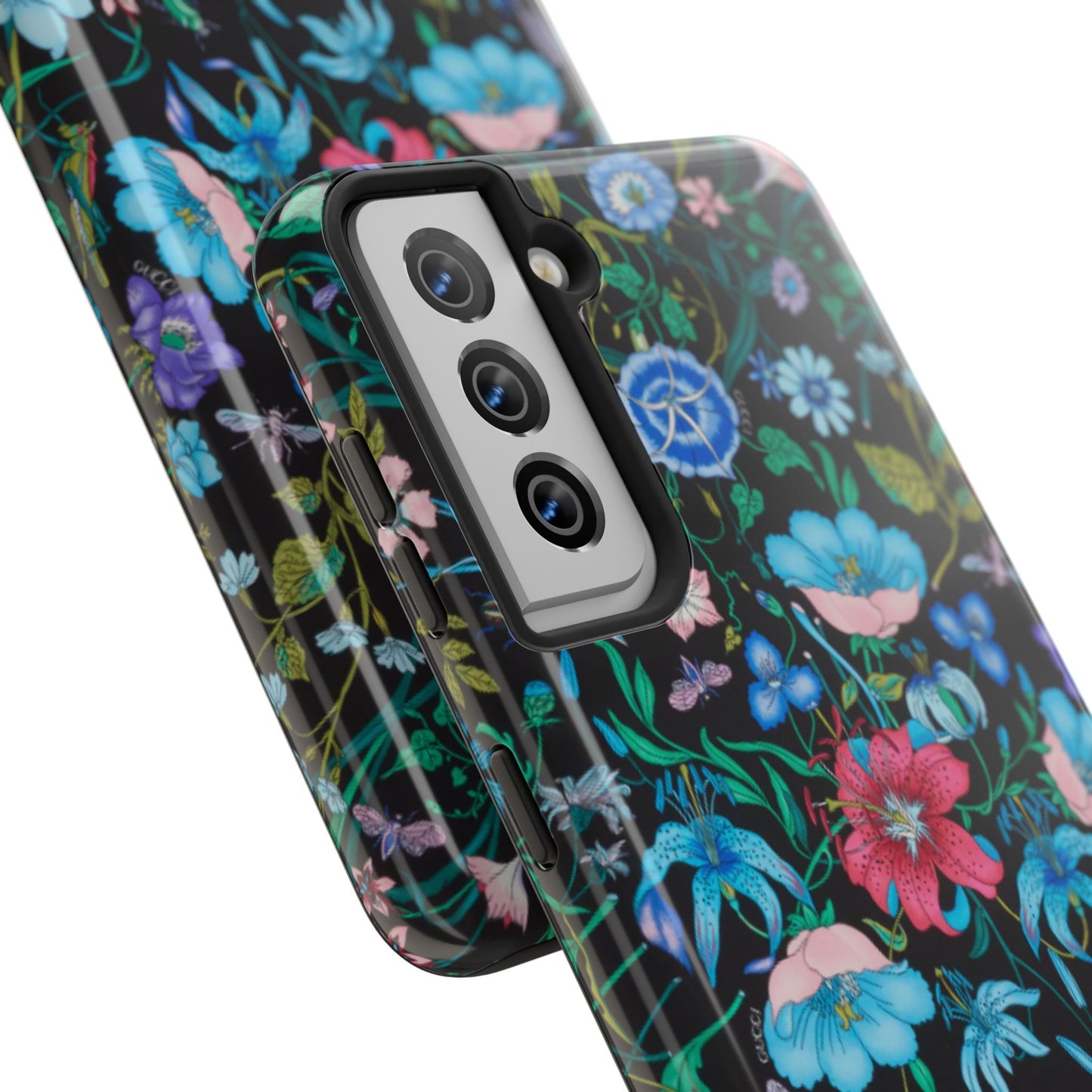 Vibrant Floral Tough Phone Case - Stylish and Durable Protection