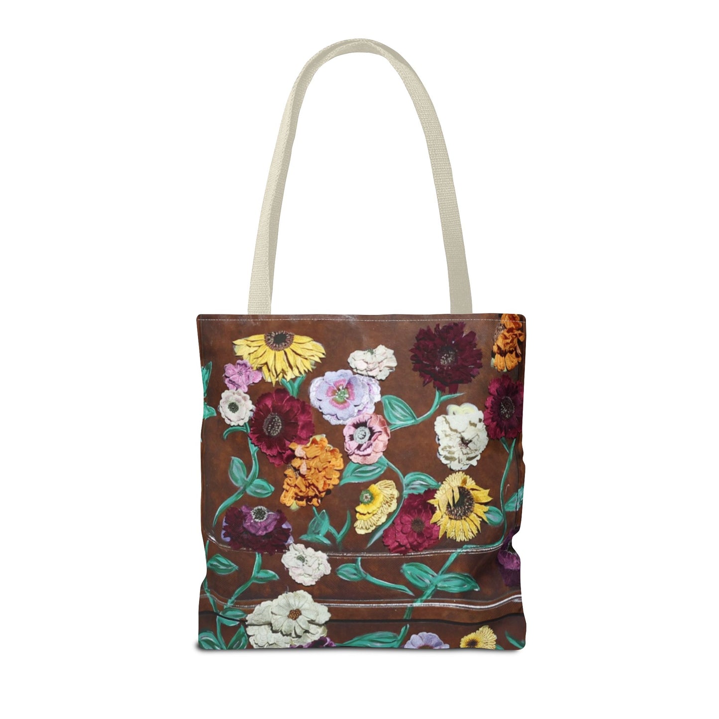 Surprise Song Floral Piano - Tote Bag