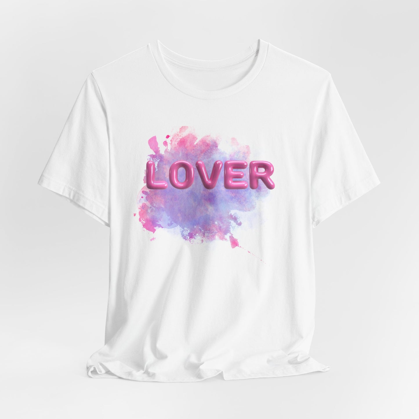 lover watercolor - Unisex Jersey Short Sleeve Tee