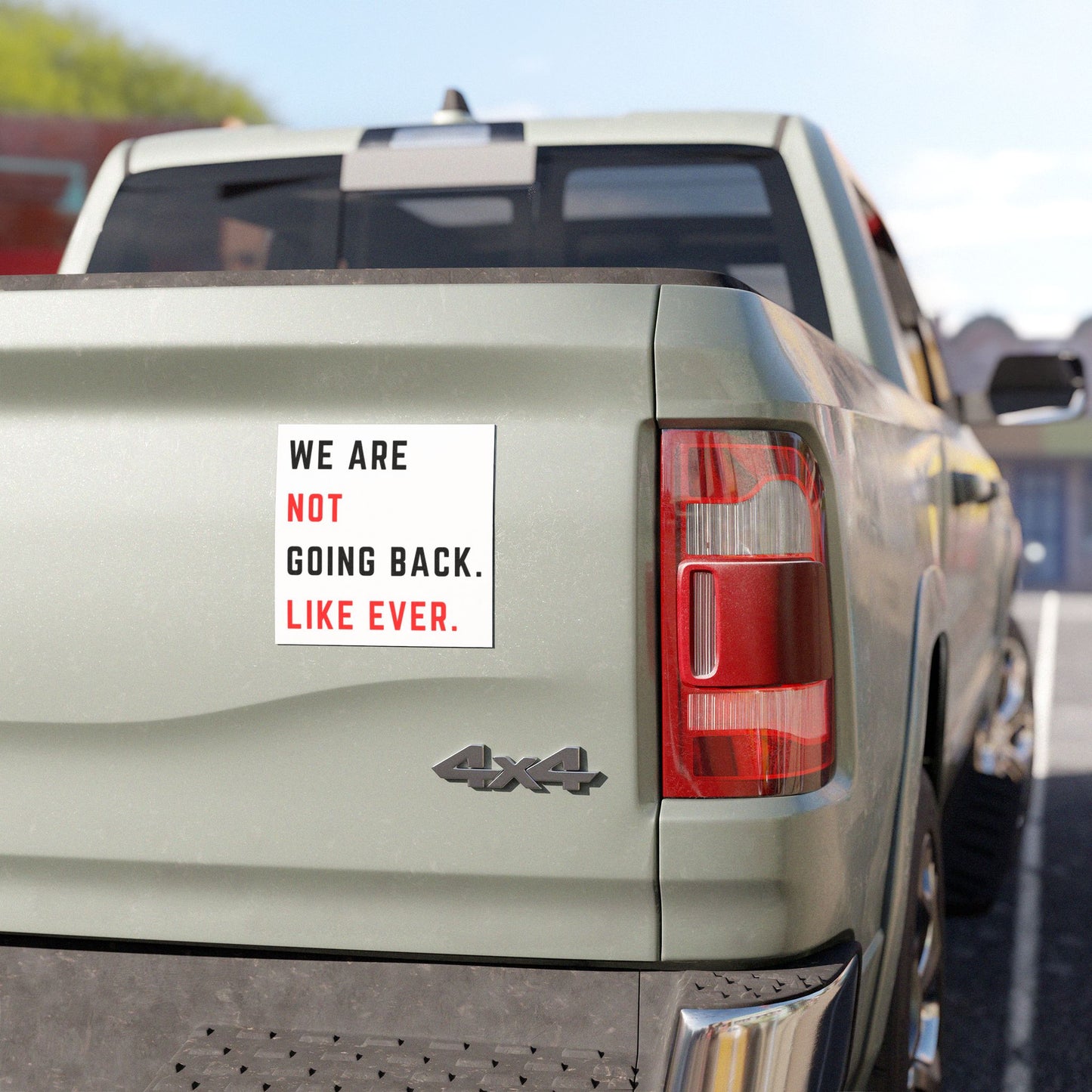 Swifties for Harris - We are Not Going Back - Car Magnet