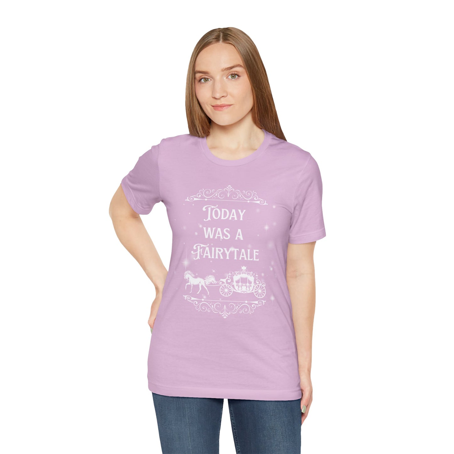 Fairytale Bride Short Sleeve Tee - Today Was a Fairytale (Front and Back!)