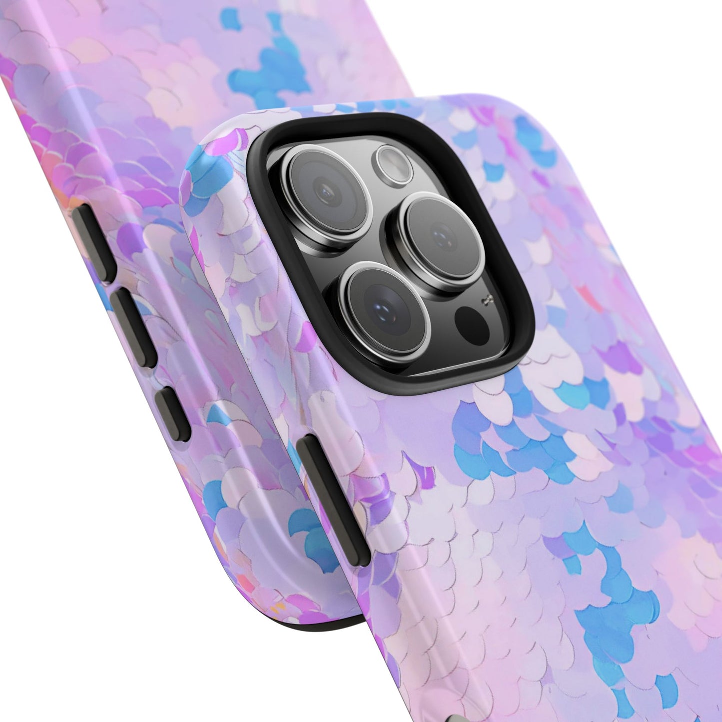 Colorful Sequin Romper Tough Phone Case - Stylish Protection for Your Device