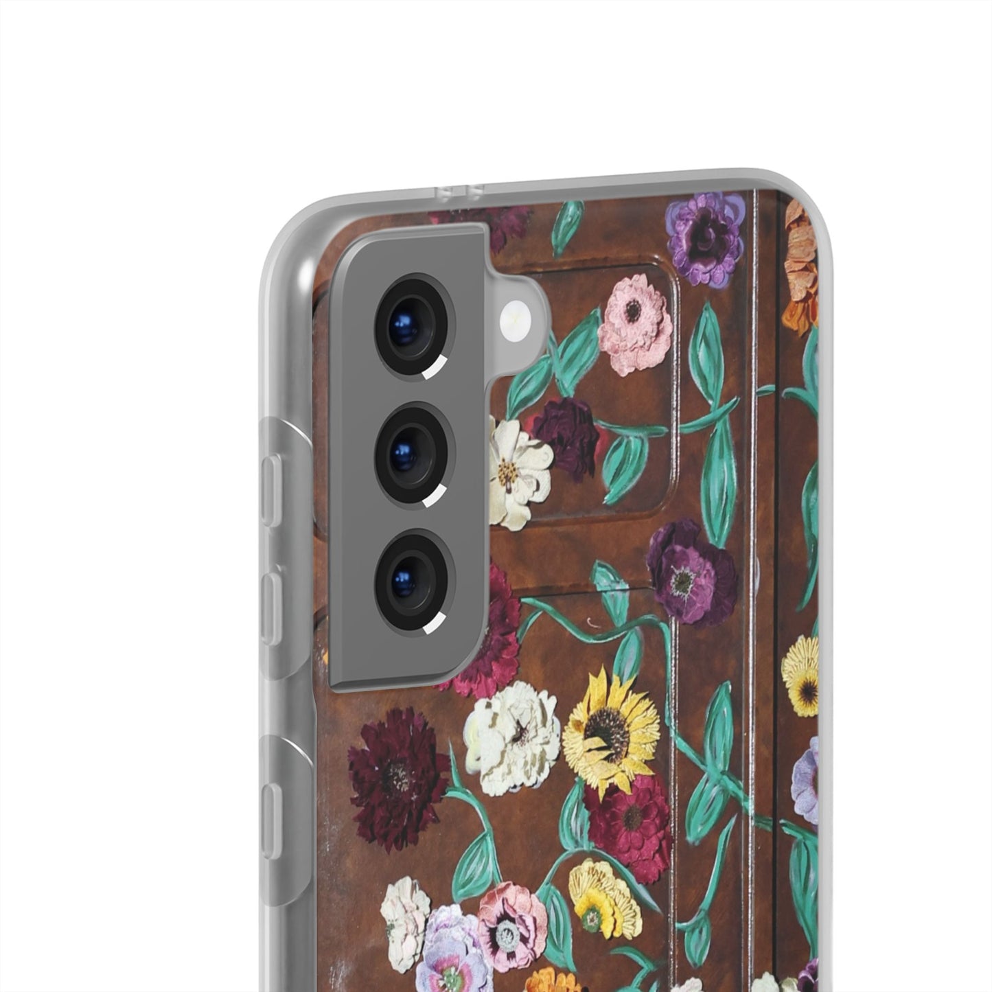 Surprise Song Flower Piano Phone Flexi Cases