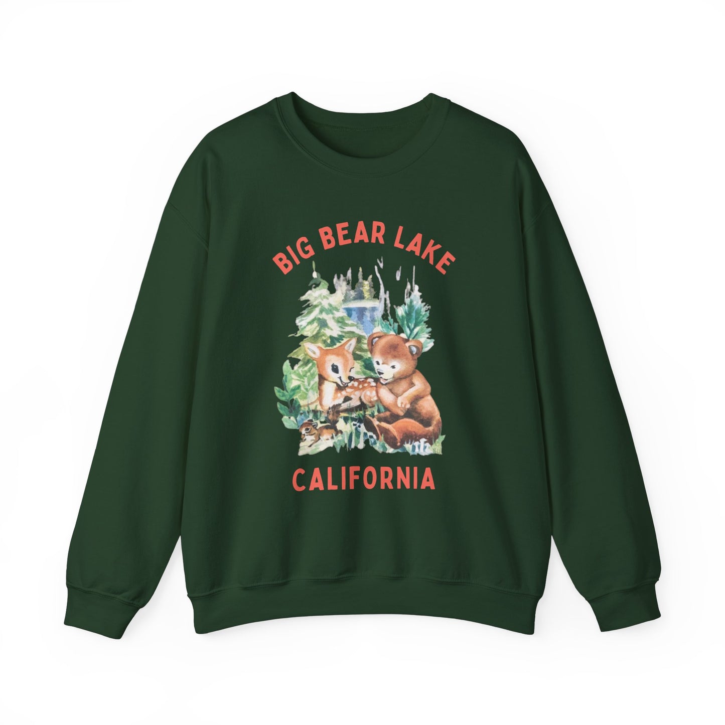 Big Bear Lake Unisex Heavy Blend™ Crewneck Sweatshirt
