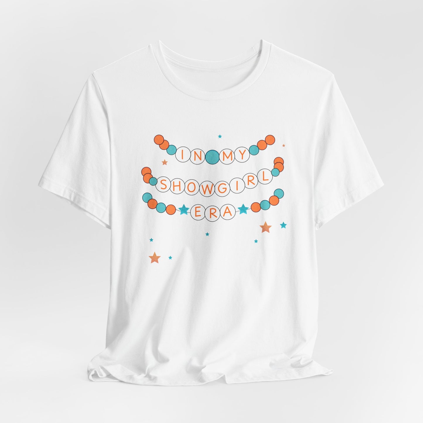 Showgirl Friendship Bracelets Tee, Fun Graphic T-Shirt, Casual Summer Top, Festival Wear, Birthday Gift, Unique Party Outfit