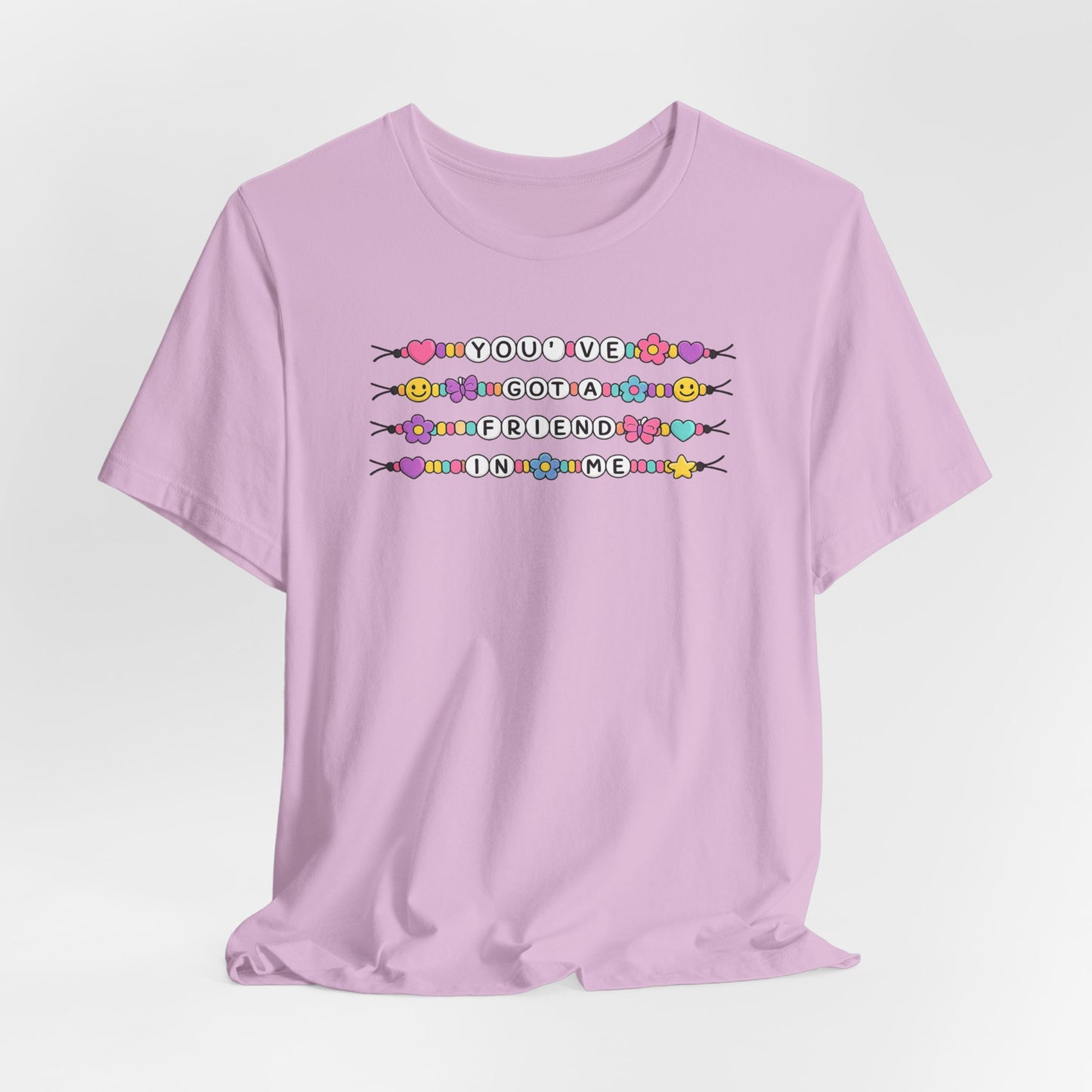 Friendship Bracelet Tee — "You've Got a Friend in Me" Graphic T-Shirt