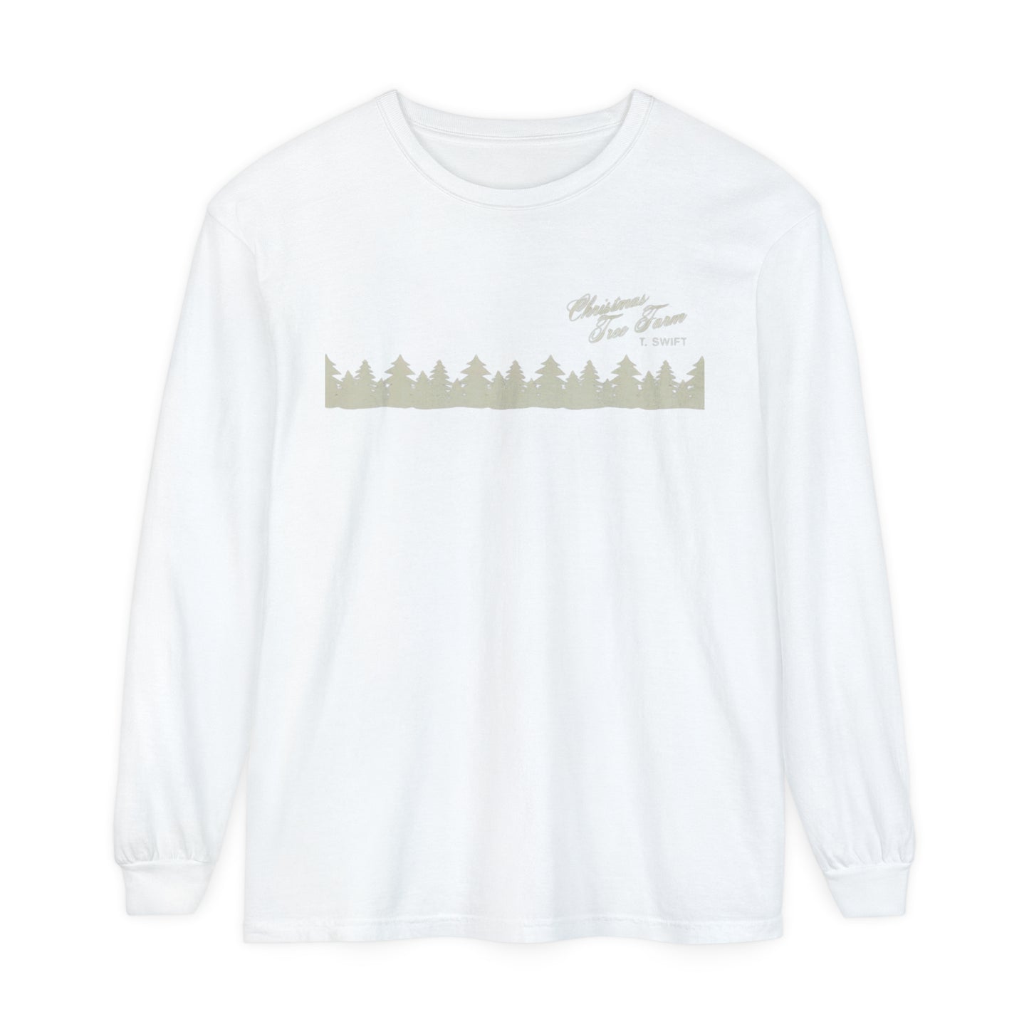 tree farm Unisex Comfort Colors Long Sleeve T-Shirt