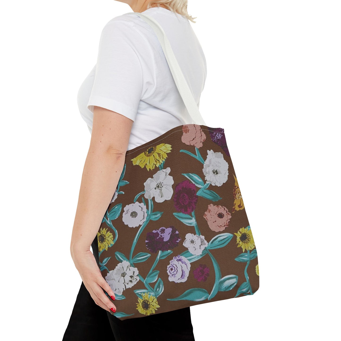 Surprise Song Piano Flowers - Vinyl Case Inspired - Tote Bag