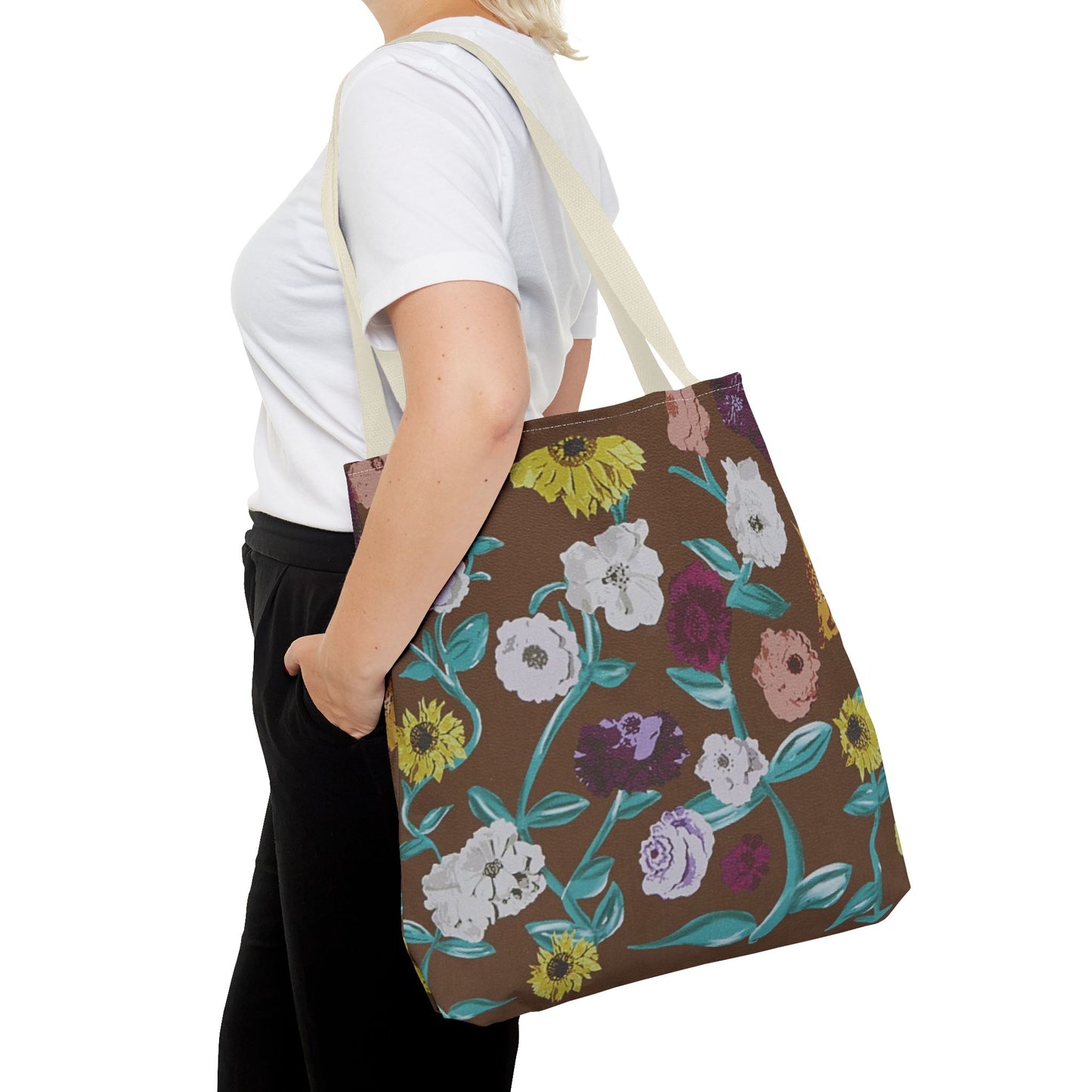 Surprise Song Piano Flowers - Vinyl Case Inspired - Tote Bag