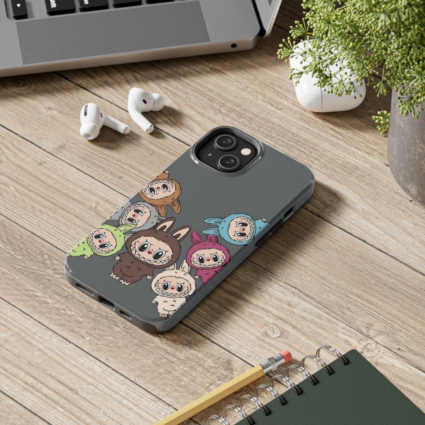 Cute Cartoon Character Tough Phone Cases | Unique Gift, Kawaii Phone Accessories, Durable Covers, Fun Designs, Perfect for Kids