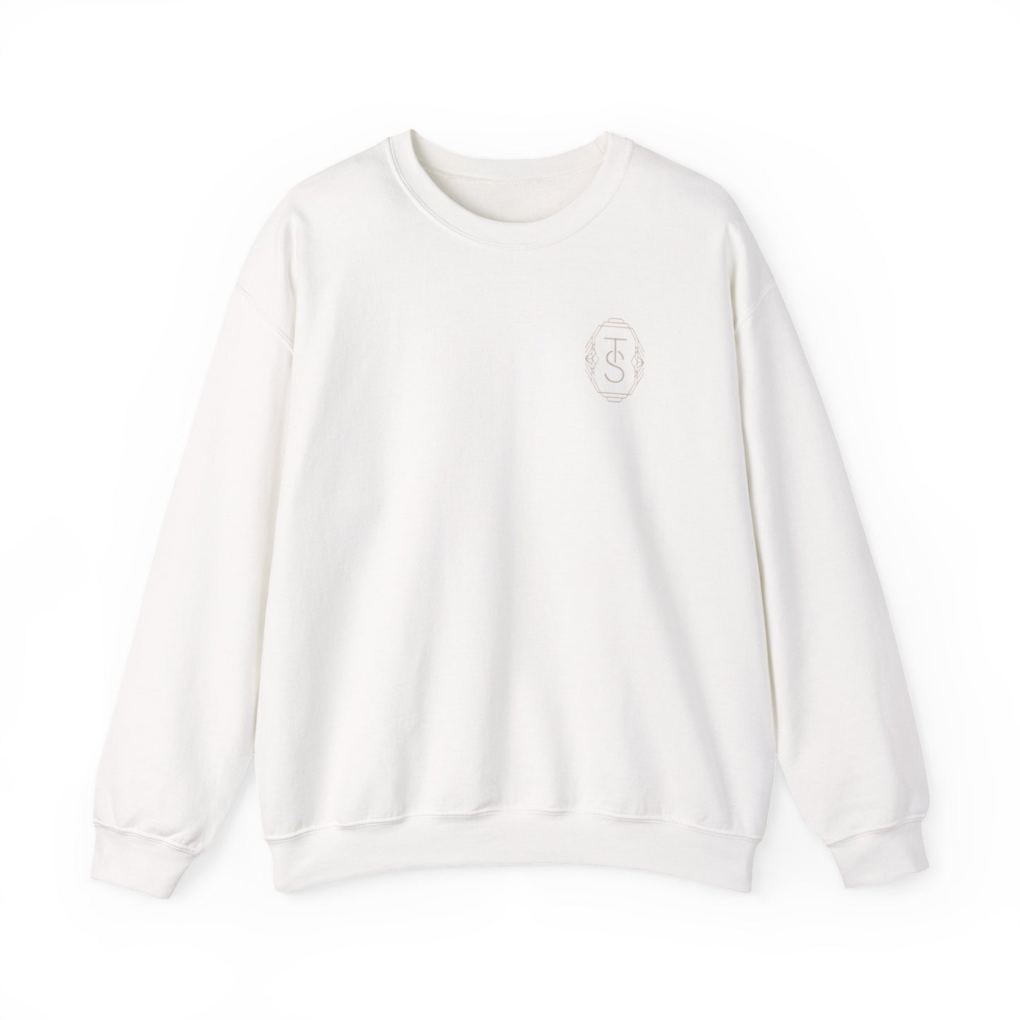 Initials Emblem Crewneck Sweatshirt