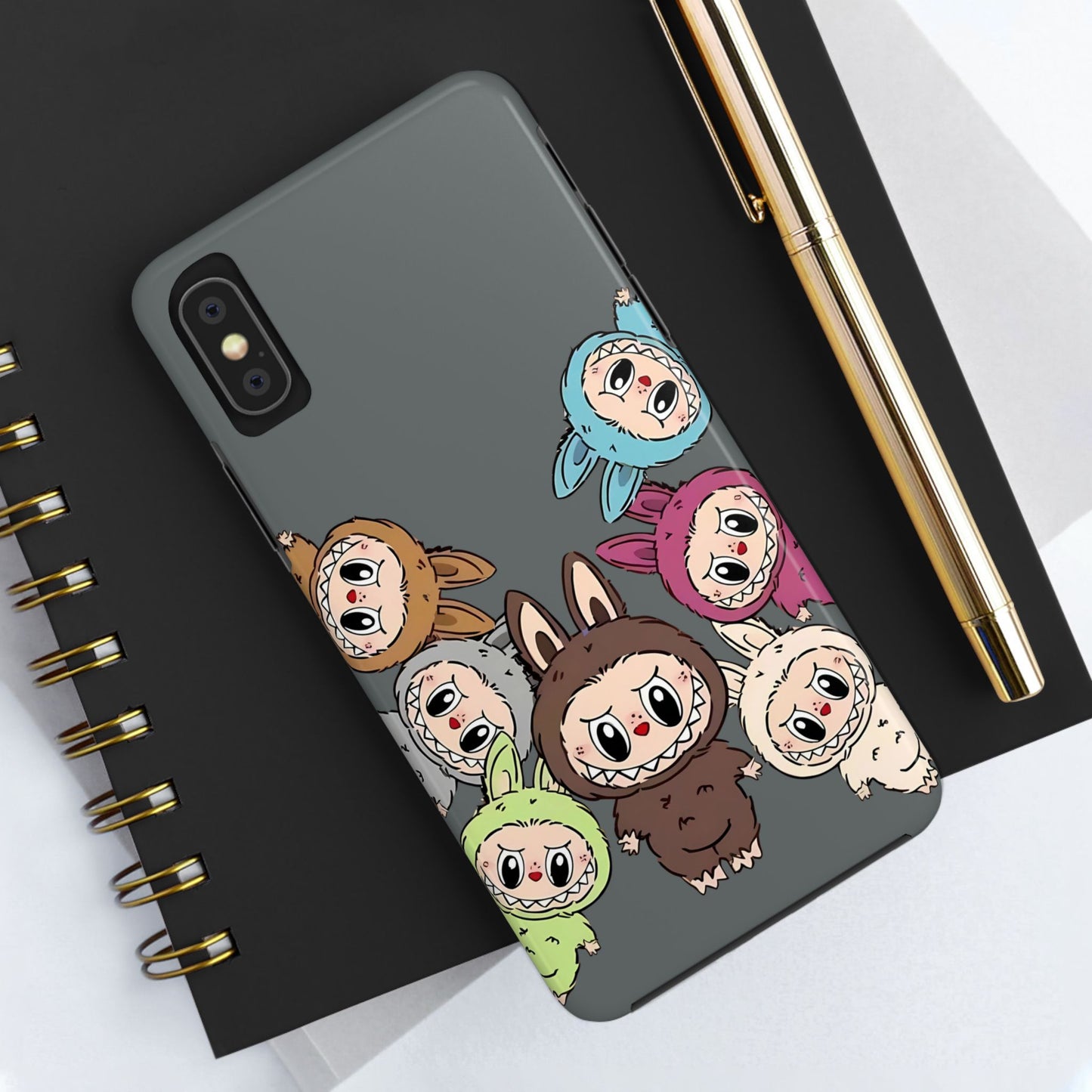 Cute Cartoon Character Tough Phone Cases | Unique Gift, Kawaii Phone Accessories, Durable Covers, Fun Designs, Perfect for Kids