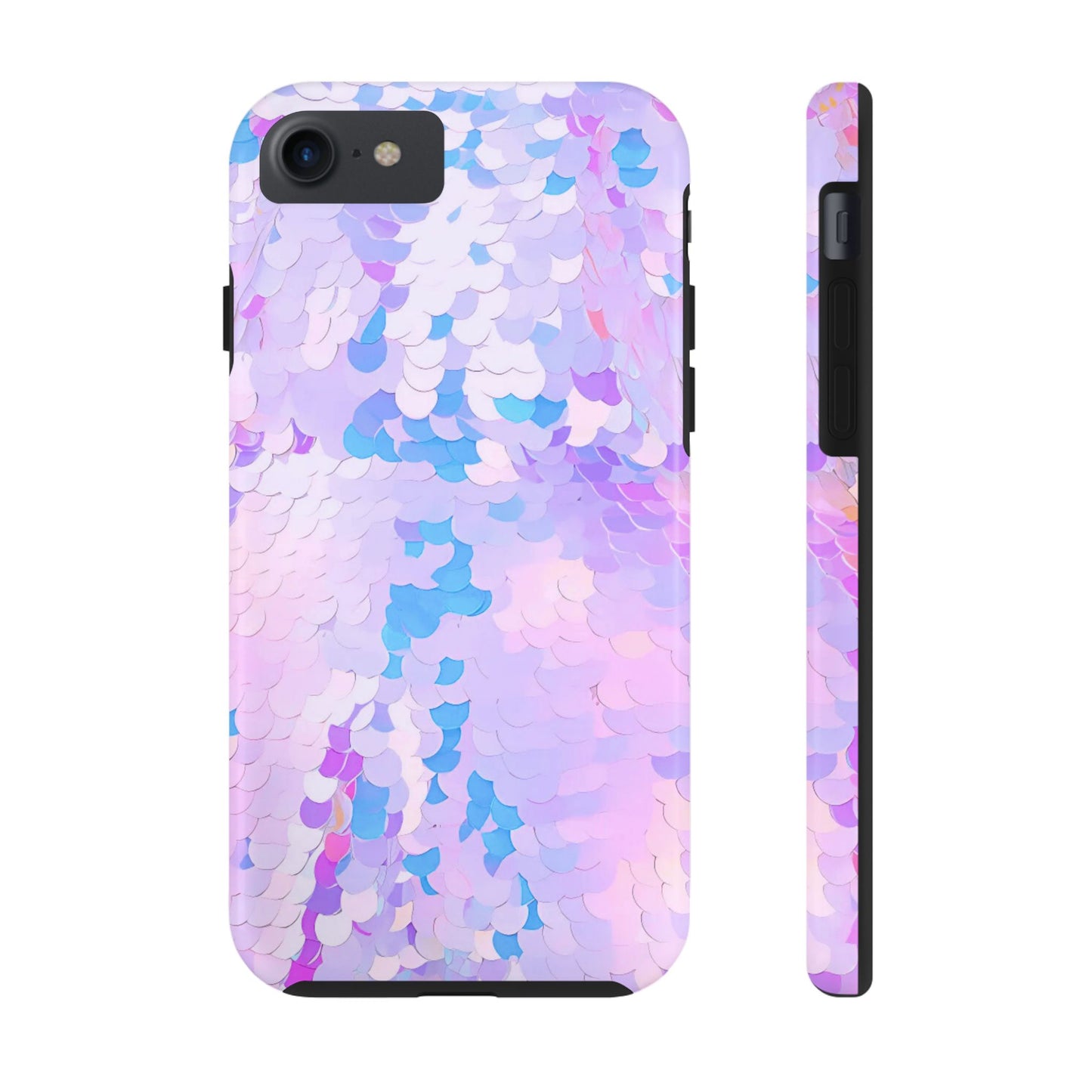Colorful Sequin Romper Tough Phone Case - Stylish Protection for Your Device