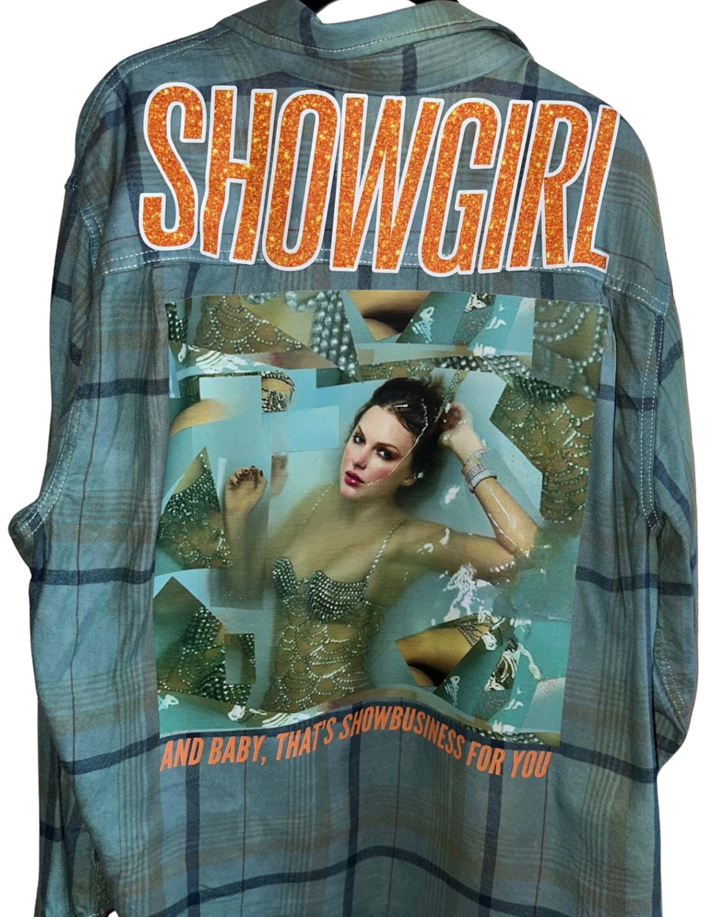 Made to Order Swiftie Upcycled Flannel Shirt