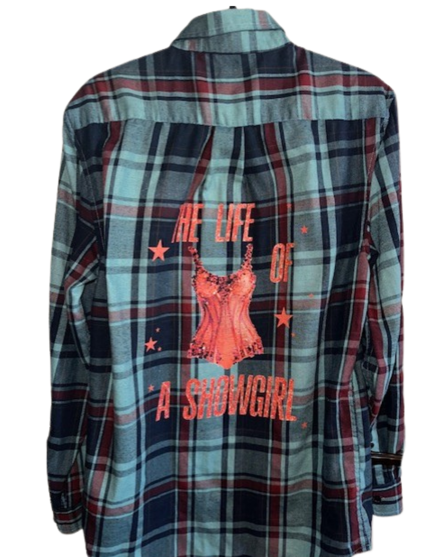Made to Order Swiftie Upcycled Flannel Shirt