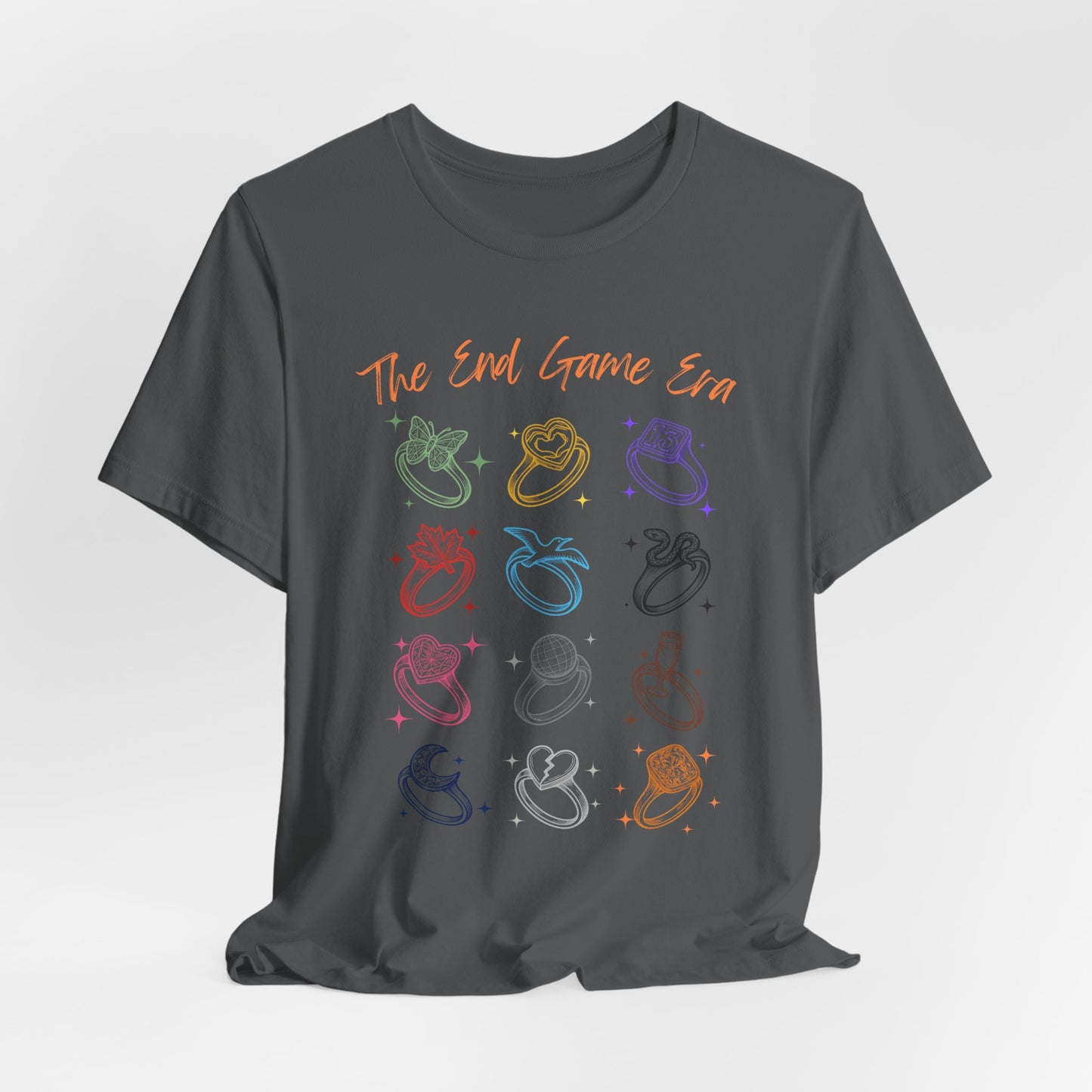 End Game Engagement Rings Era Tee for Fun-Loving Souls, Perfect for Casual Outings, Gifts, Parties, Eco-Friendly Wear, and Everyday Adventures