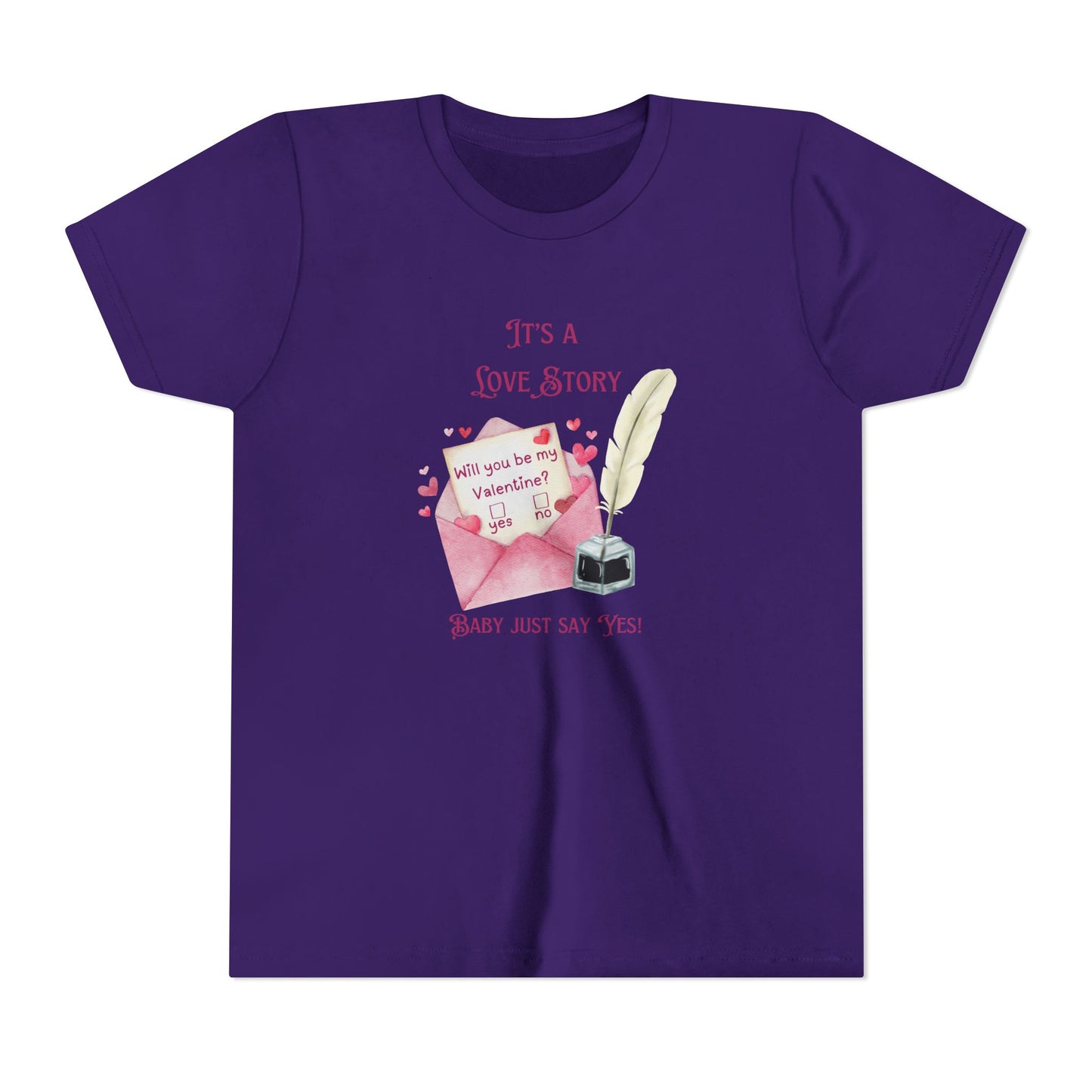 Love Story Valentine - Youth Short Sleeve Tee