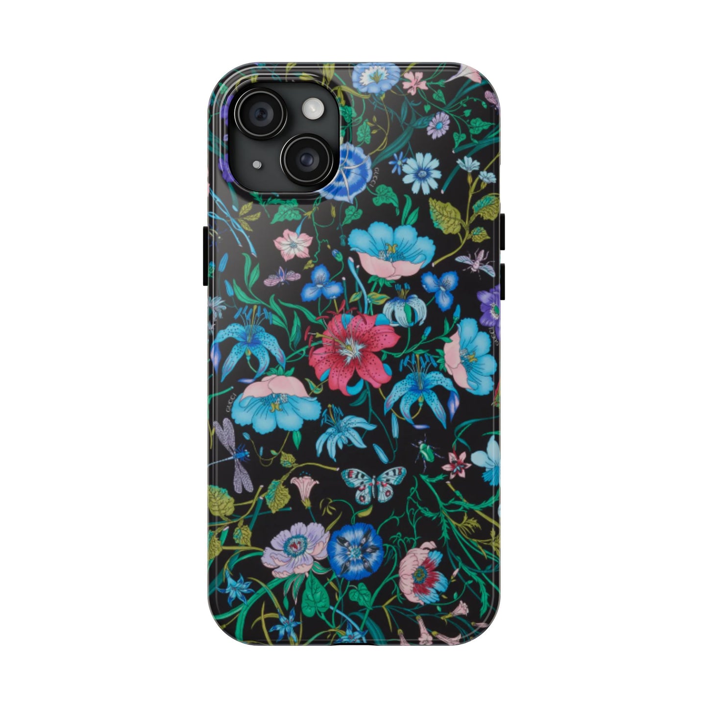 Vibrant Floral Tough Phone Case - Stylish and Durable Protection