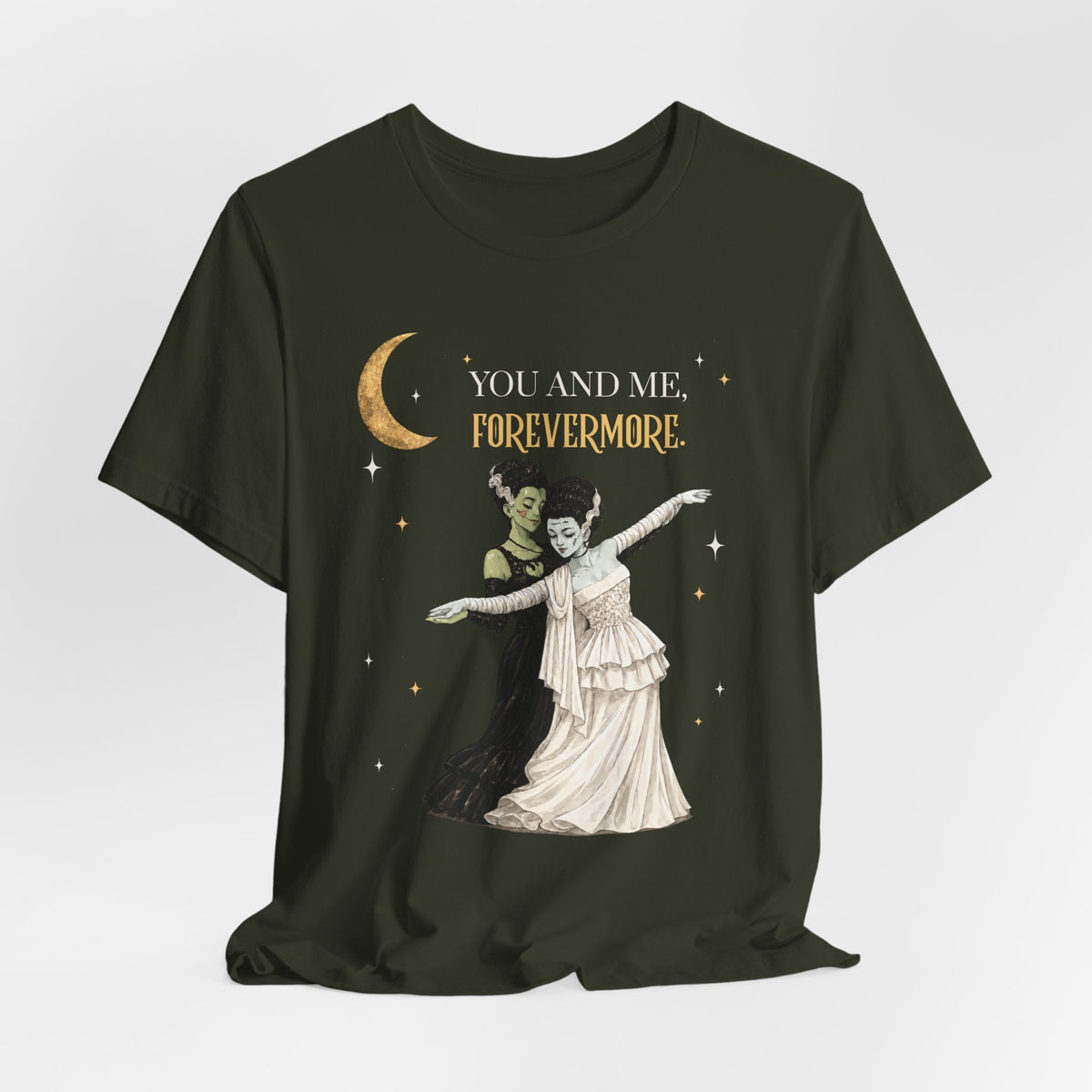 Monster Brides - Gothic Moonlit Dance Tee — Couple Costume Shirt