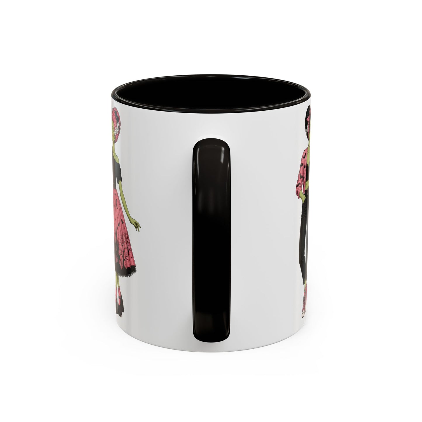 Pink Monster Brides Lesbian Couple Mug — 11 oz Coffee Cup