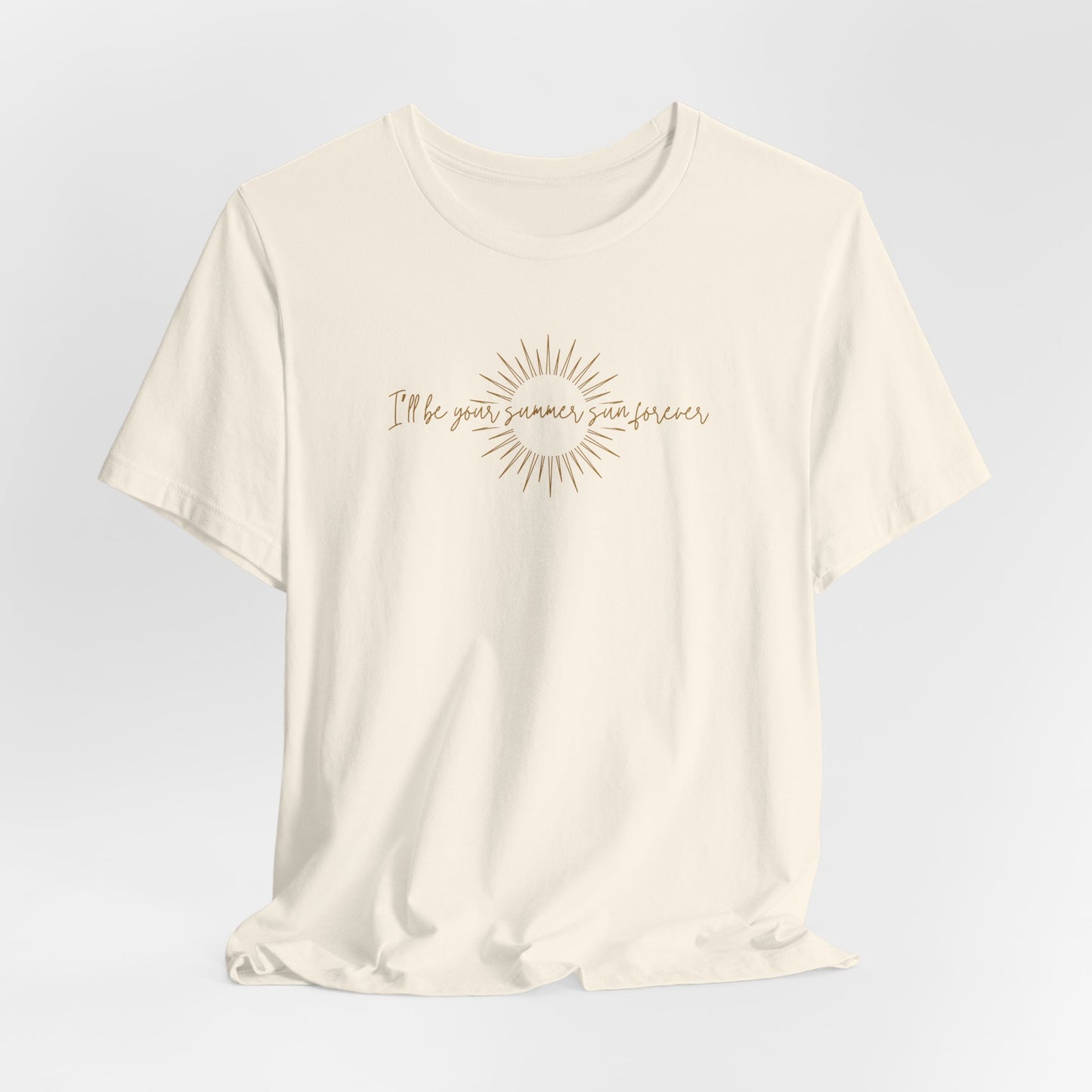 I'll be your summer sun forever - Bella Canvas Unisex Tee - Casual Wear, Summer Fashion, Swiftie Gift, Swiftie Tee