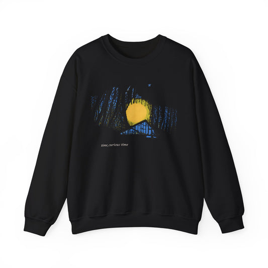 Cabin Crewneck Sweatshirt — time, curious time