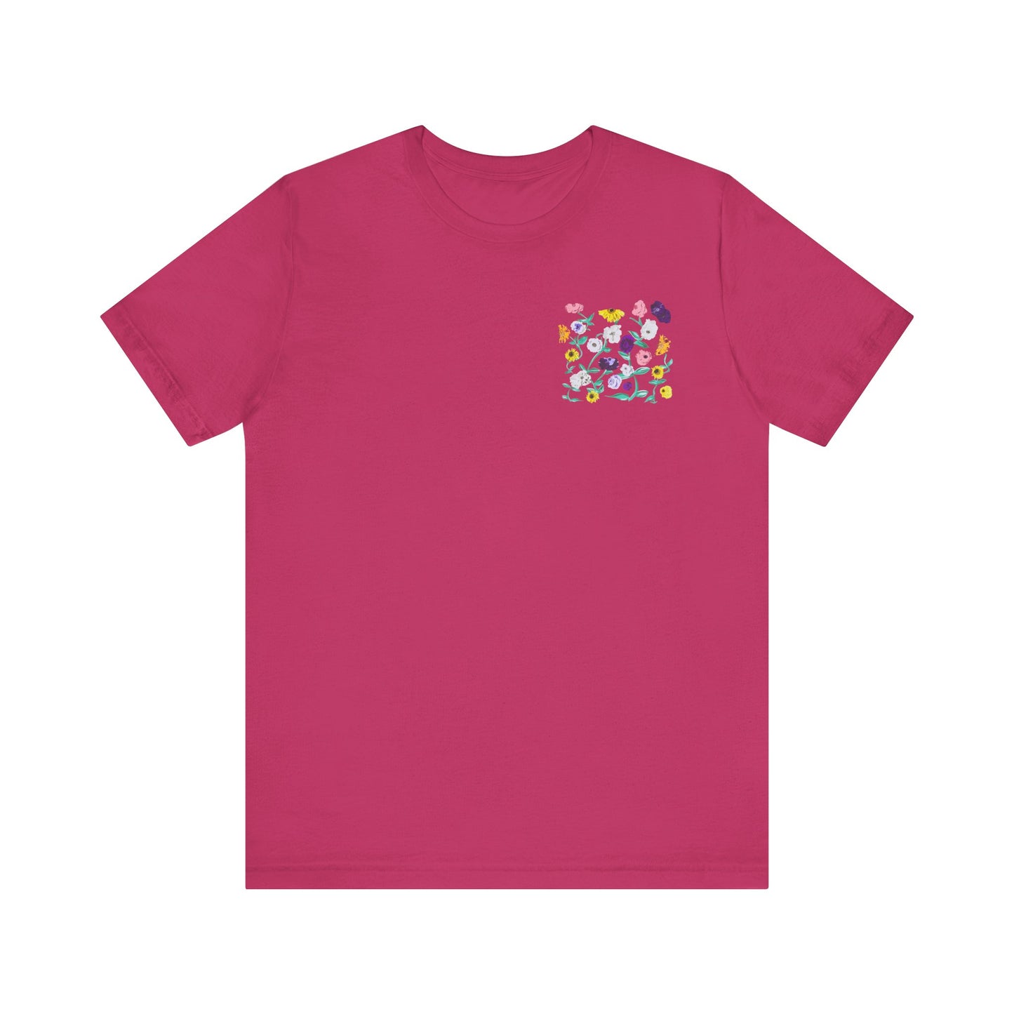 Floral Swiftie Tee - Unisex Jersey Short Sleeve T-Shirt