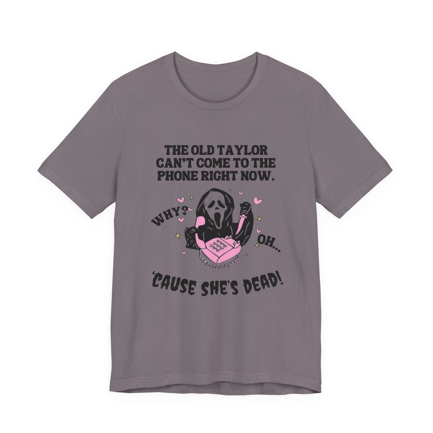 Swiftie Halloween Ghost Face - Unisex Jersey Short Sleeve Tee