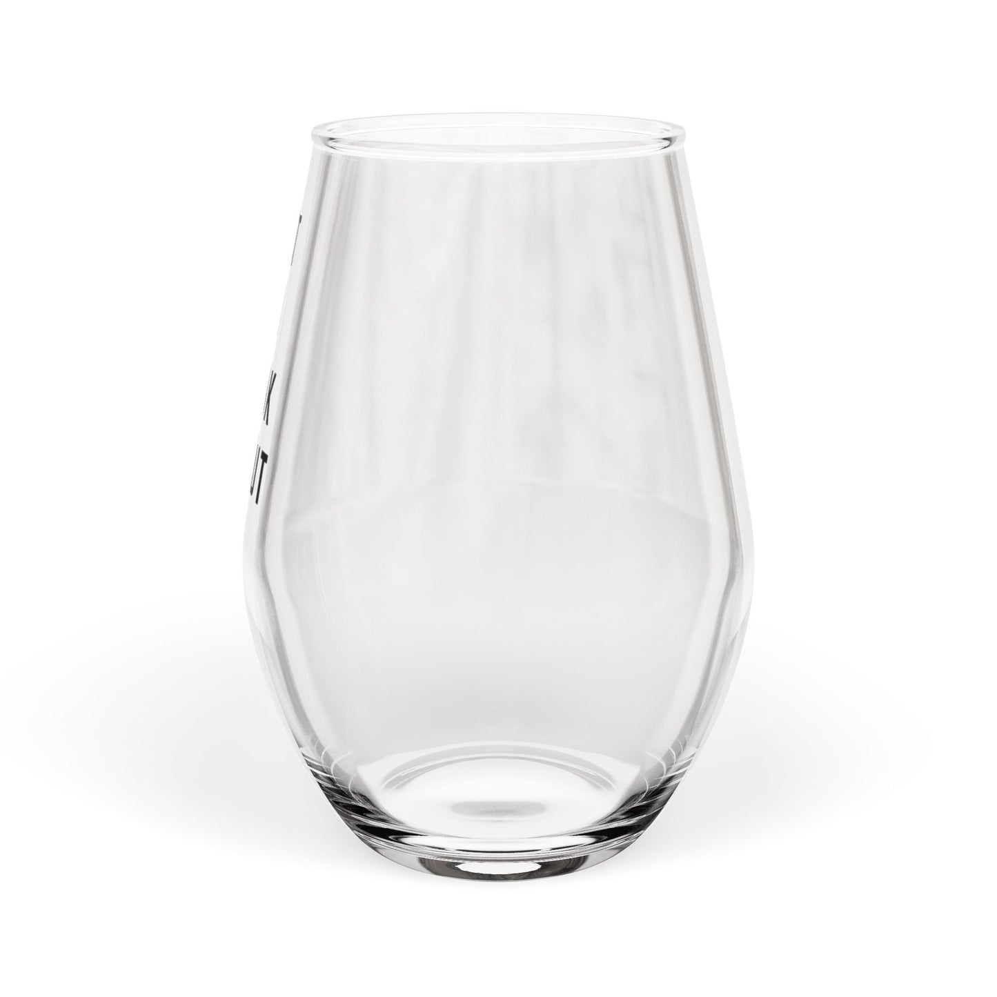 Copy of Stemless Wine Glass - I bet you think about me, 11.75oz