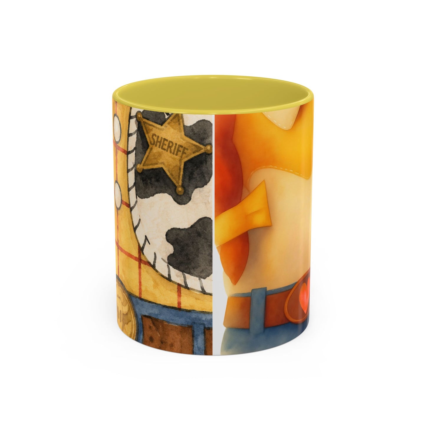 Cowboy/Cowgirl Front/Back Mug — Colorful 11oz